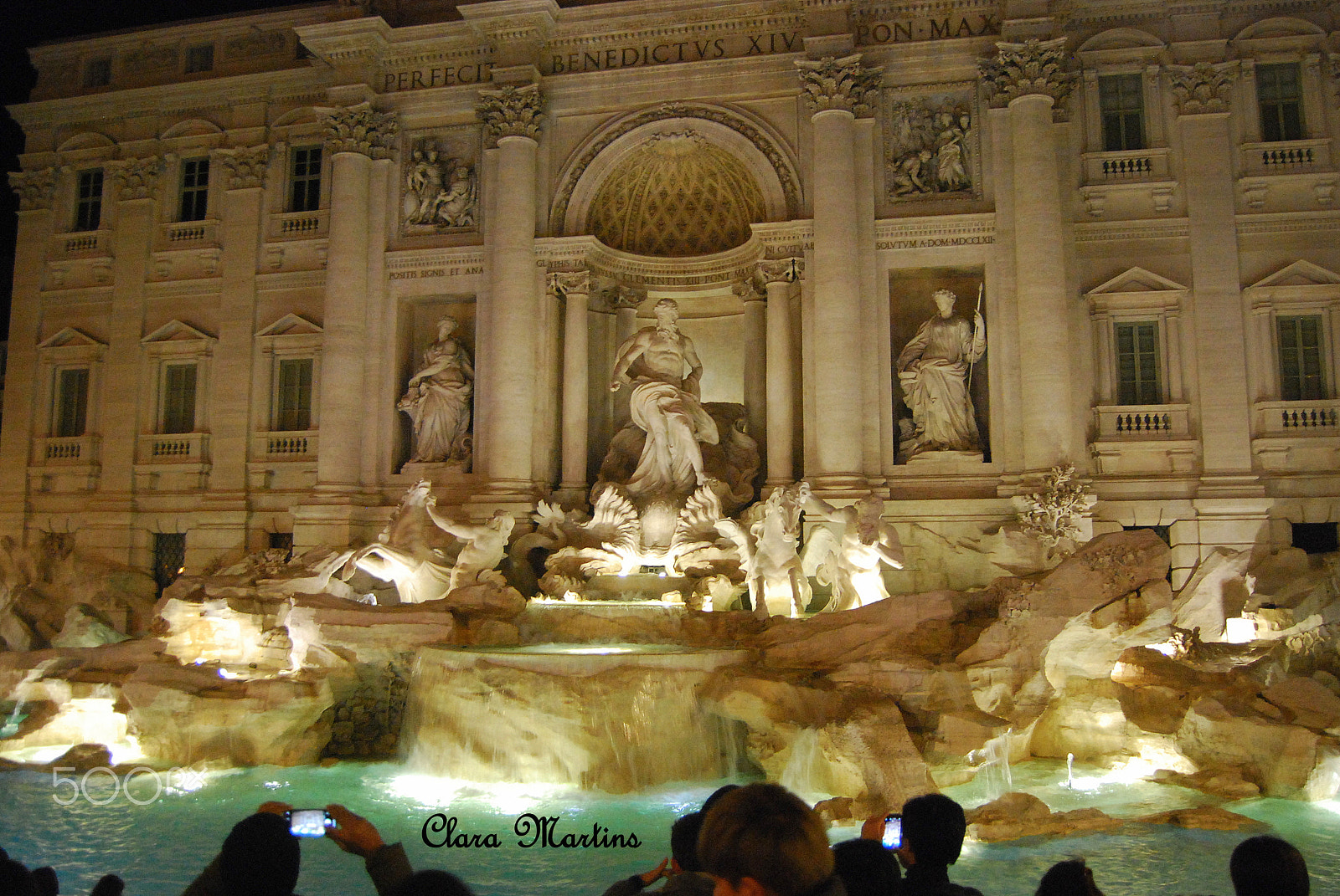 Nikon D60 sample photo. Fontana di trevi photography