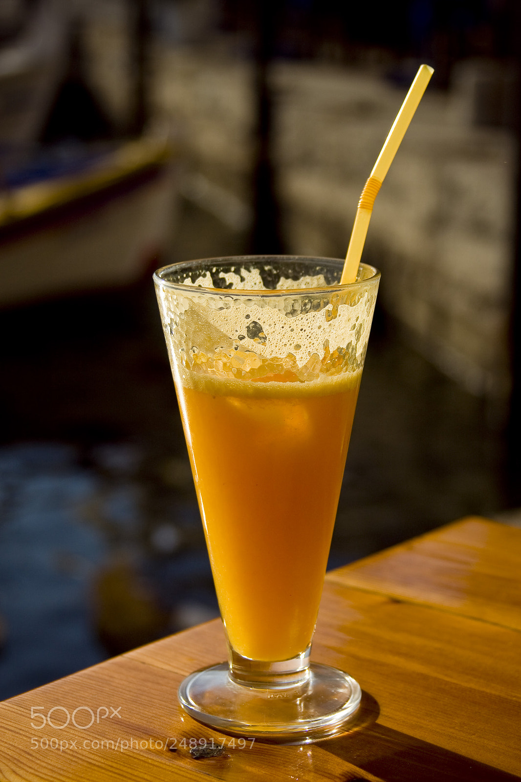 Canon EOS 40D sample photo. Glass with orange juice photography