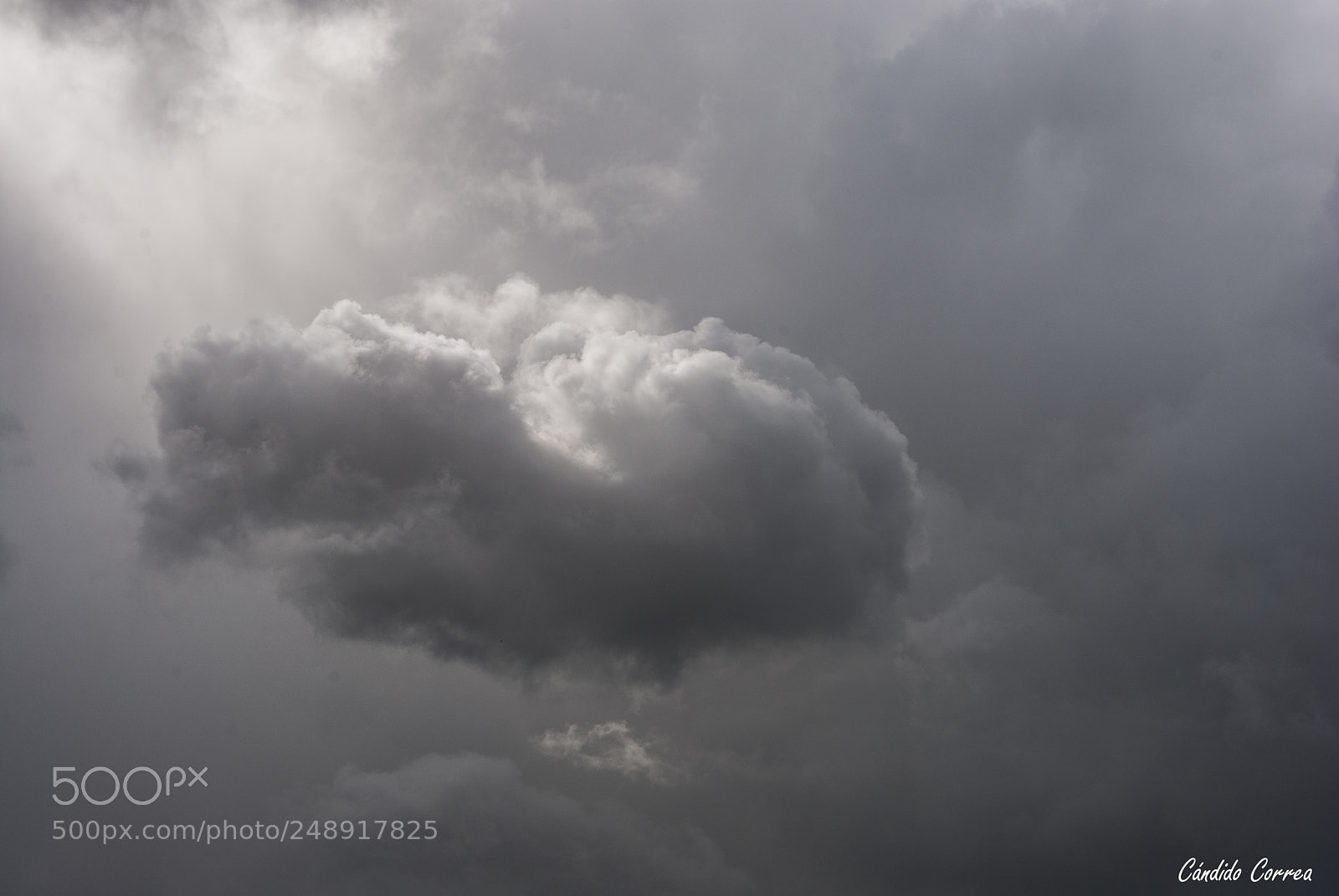 Nikon D3000 sample photo. Una nube en las photography