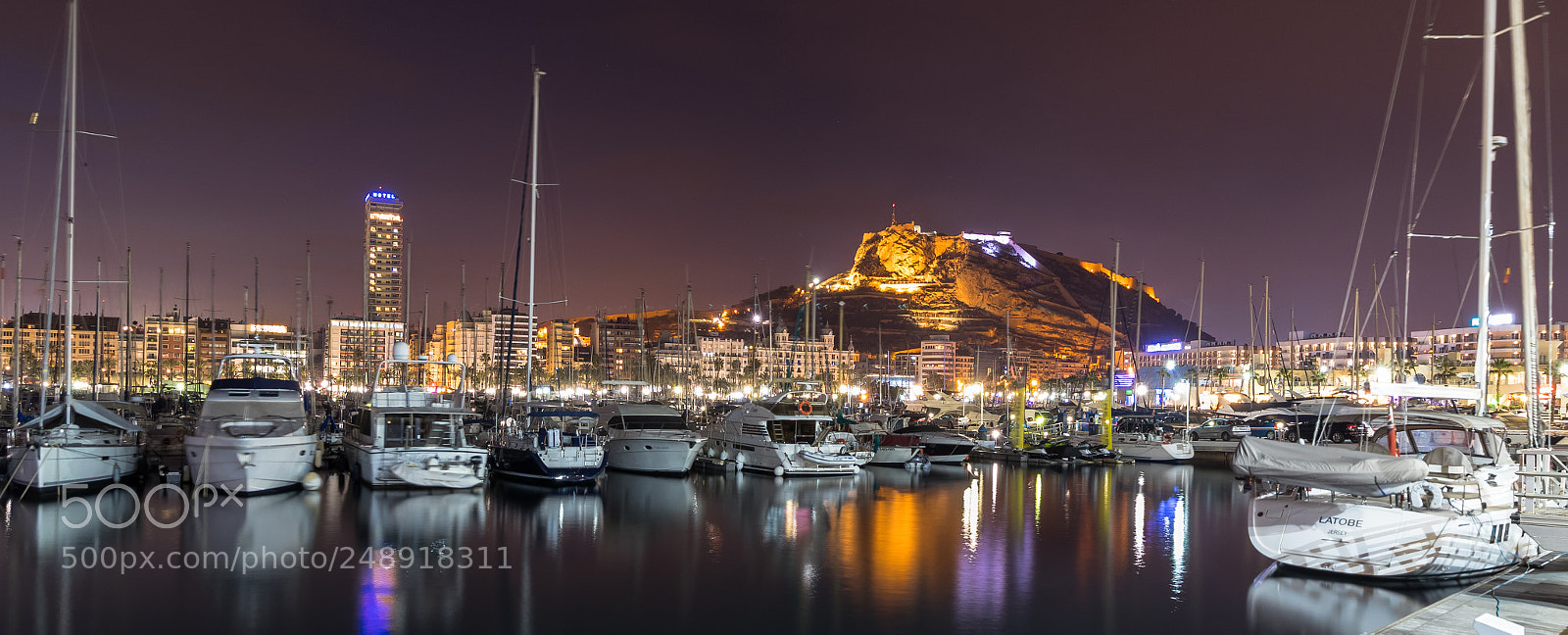 Canon EOS 80D sample photo. Alicante skyline photography