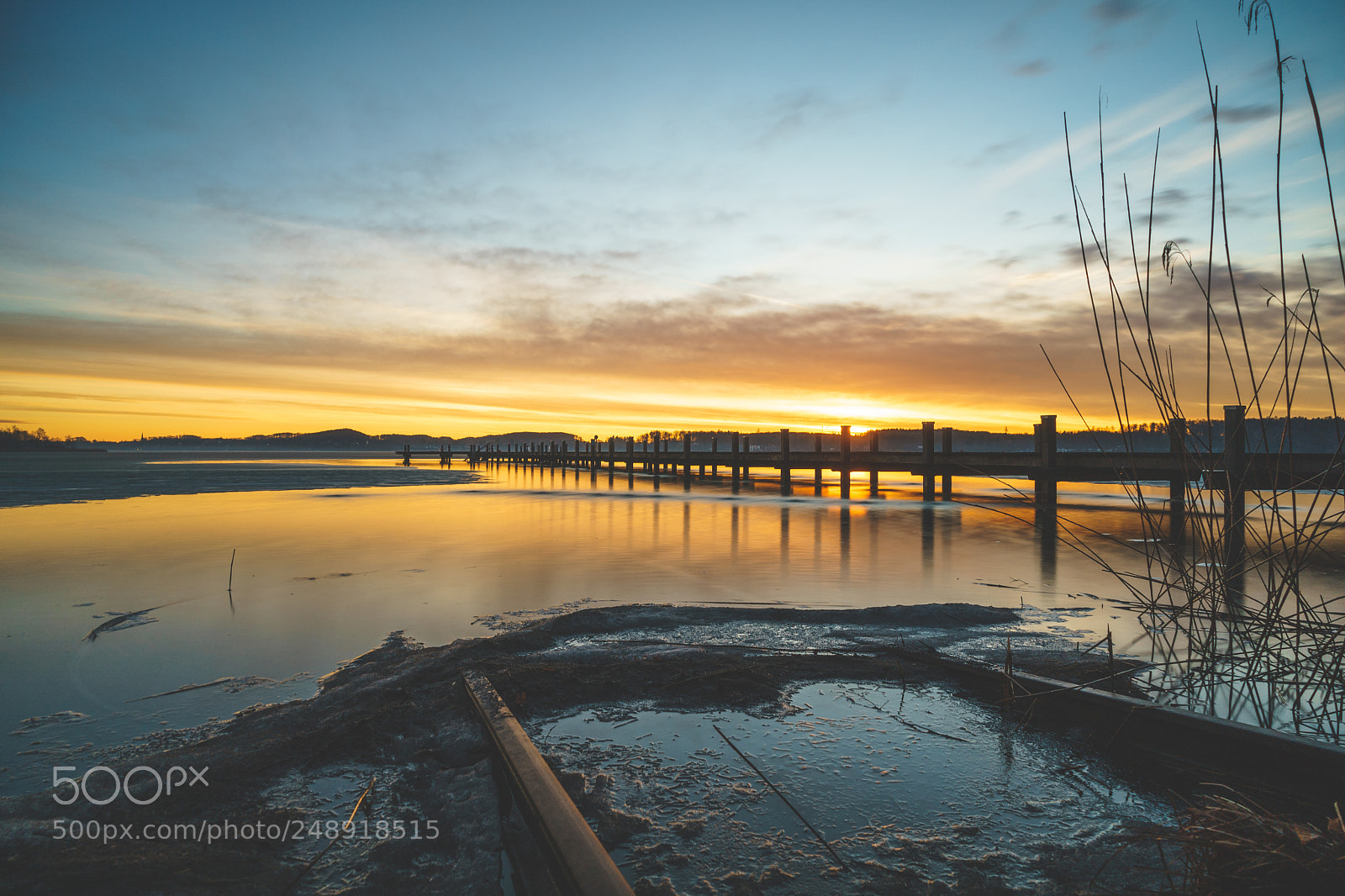 Sony a7 II sample photo. Sonnenaufgang am wörthsee photography