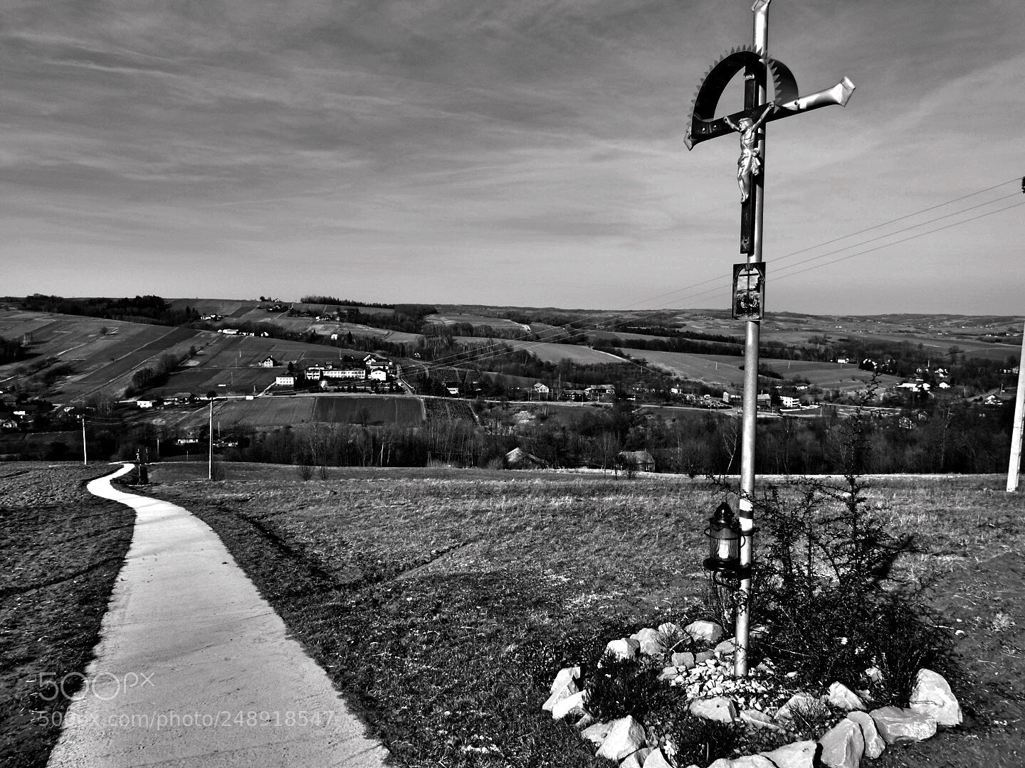 Nikon Coolpix P900 sample photo. Poland...where the roadside christ photography