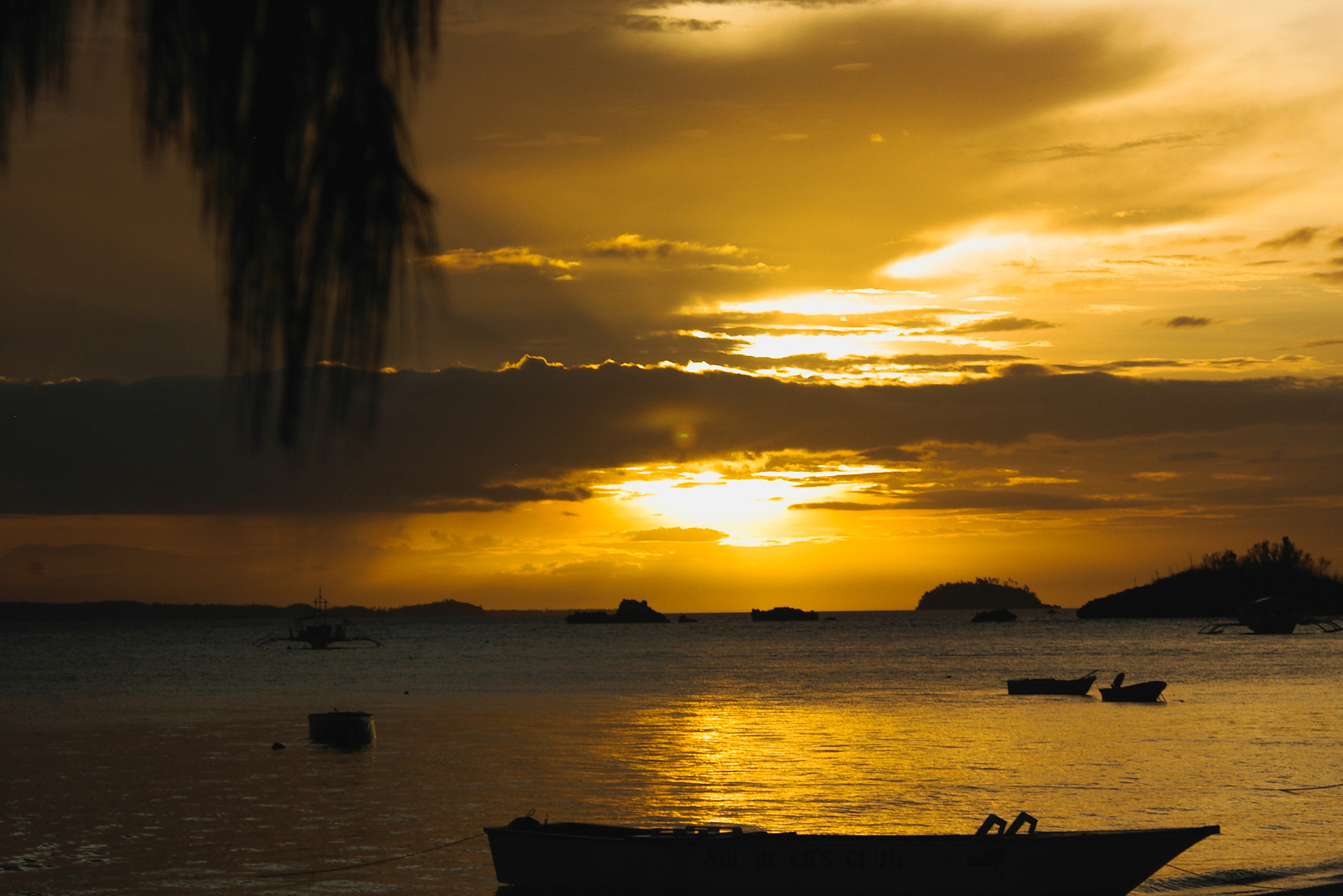 Pentax *ist D sample photo. A pretty sunset photography