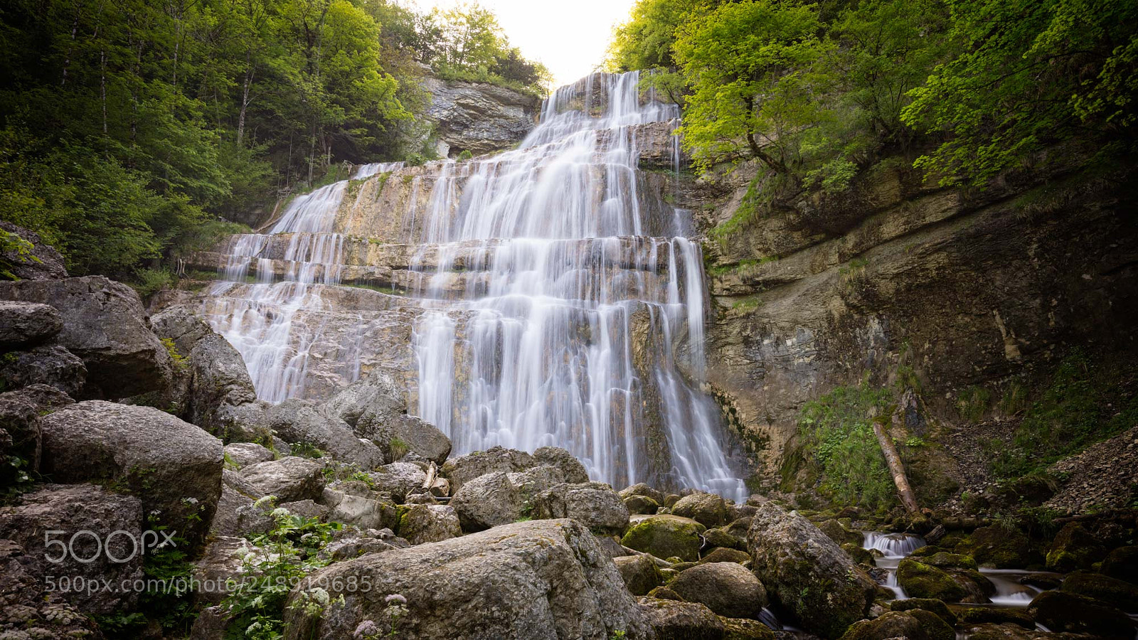 Canon EOS 5DS R sample photo. Herisson cascade l'éventail photography