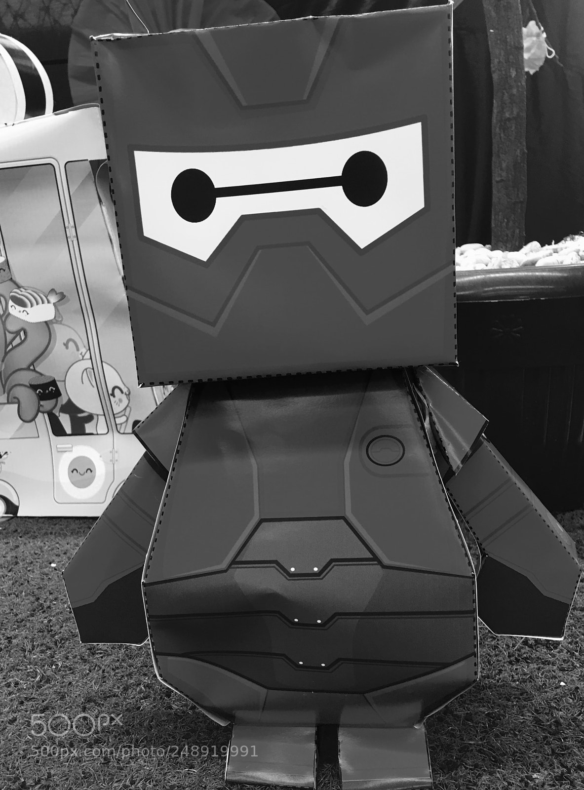 Apple iPhone 6s Plus sample photo. Paper robot photography