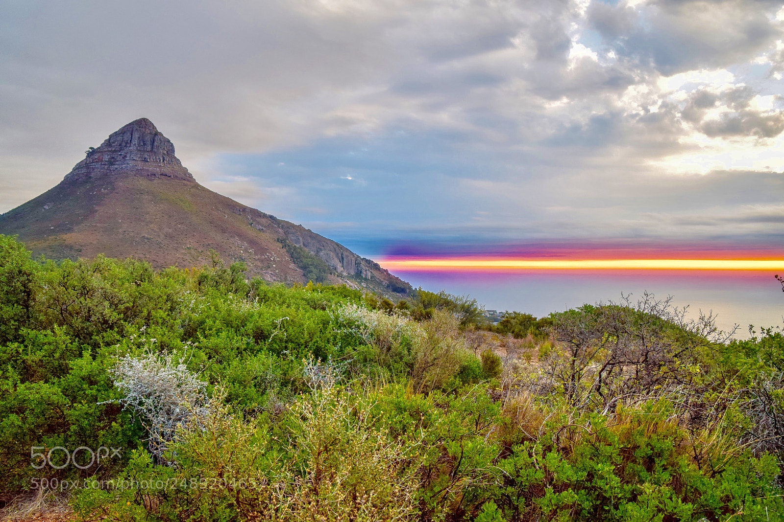 Nikon D3300 sample photo. Sunset in cape town. photography