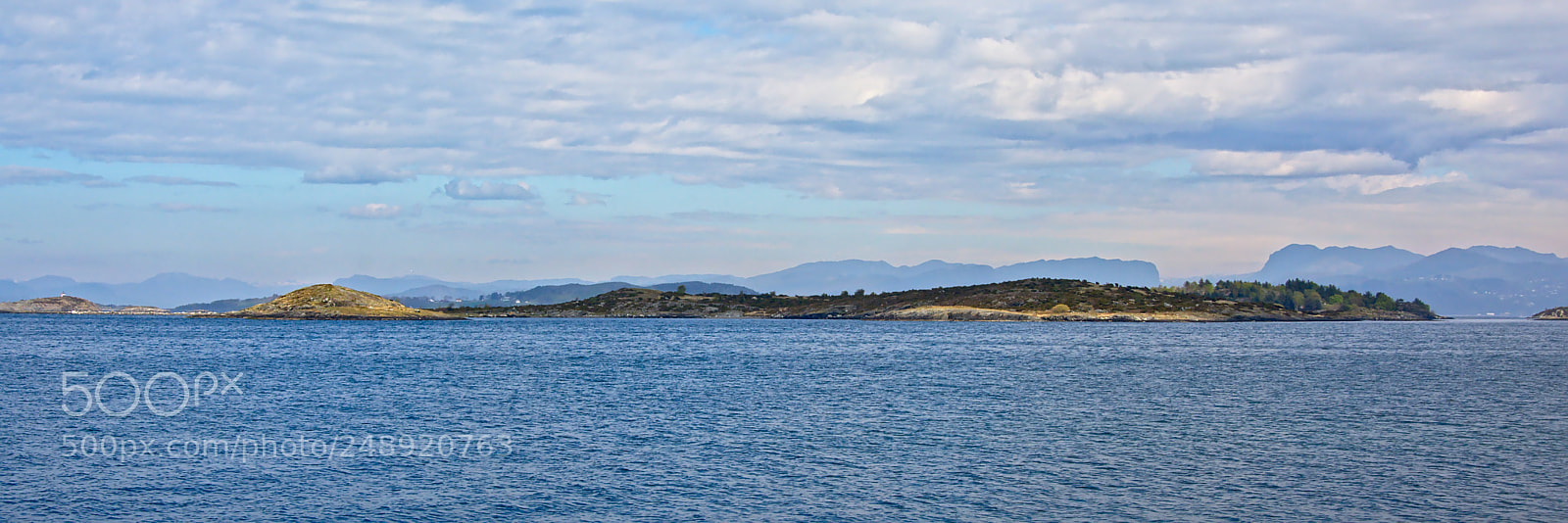 Nikon D5200 sample photo. Fjord seascape with island photography