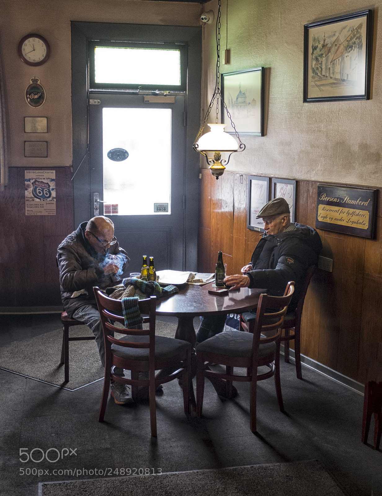 Fujifilm X100S sample photo. The pipe smoker in photography