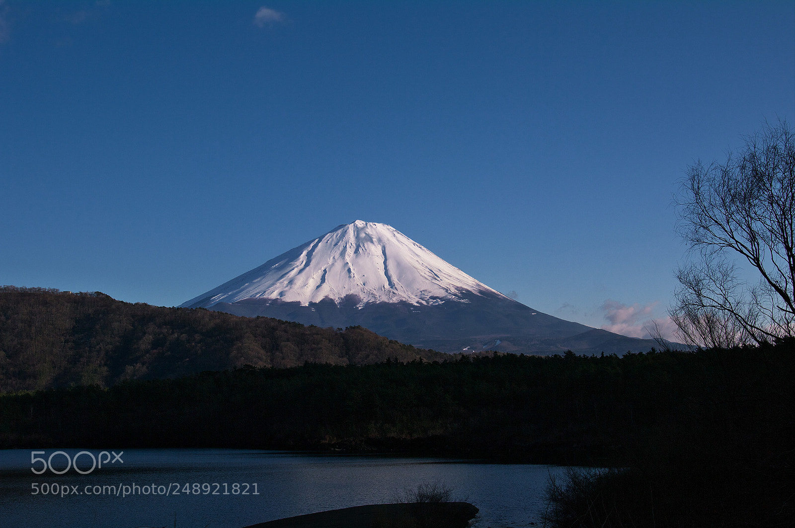 Pentax K-7 sample photo. Spring mt. fuji photography