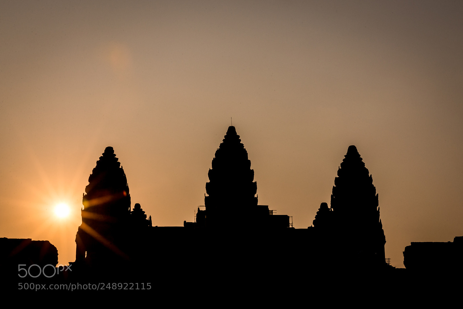 Nikon D600 sample photo. Angkor wat sunset photography