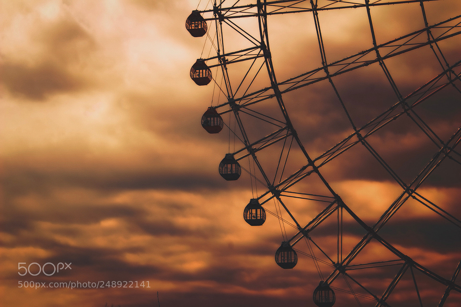 Canon EOS 100D (EOS Rebel SL1 / EOS Kiss X7) sample photo. Ferris wheel photography
