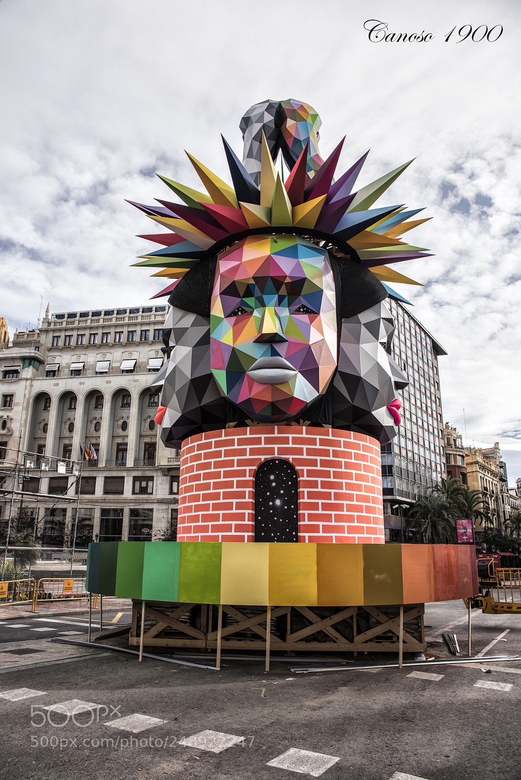 Nikon D810 sample photo. Fallas 2018 photography