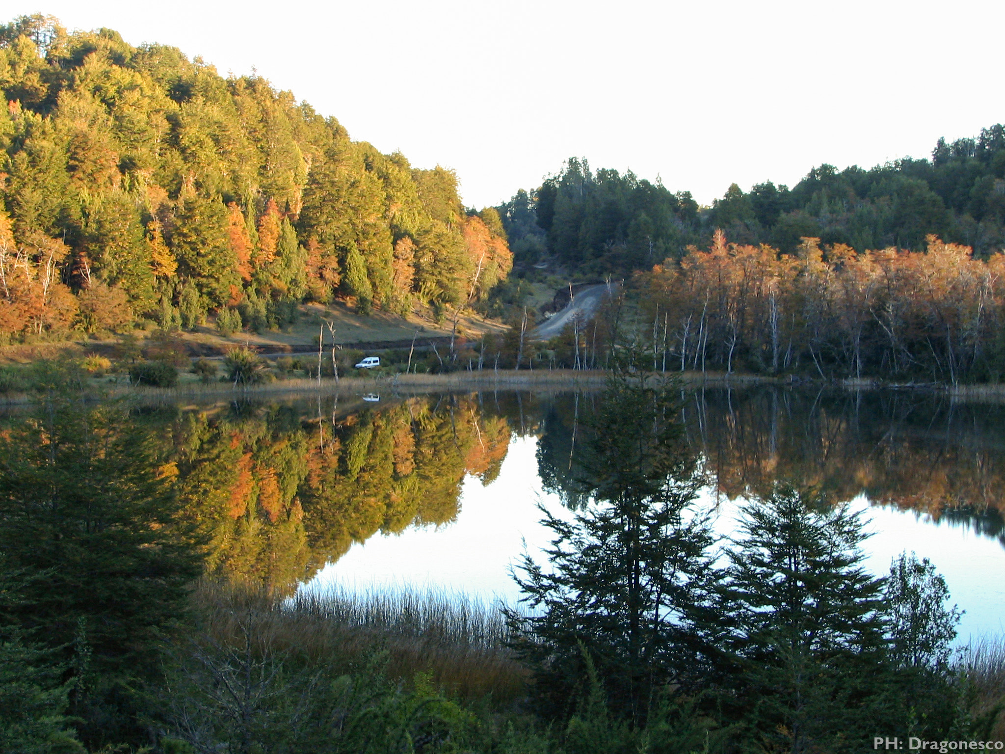 Canon POWERSHOT S1 IS sample photo. Reflejos del lago photography