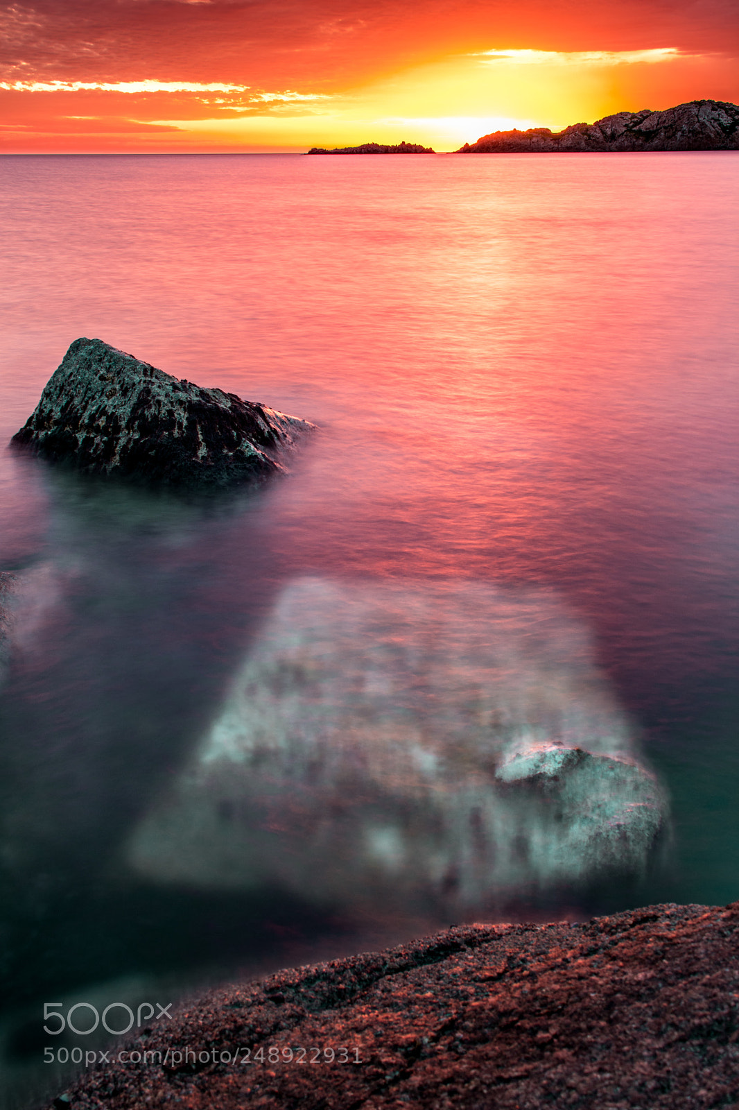 Nikon D3400 sample photo. Red sunset photography