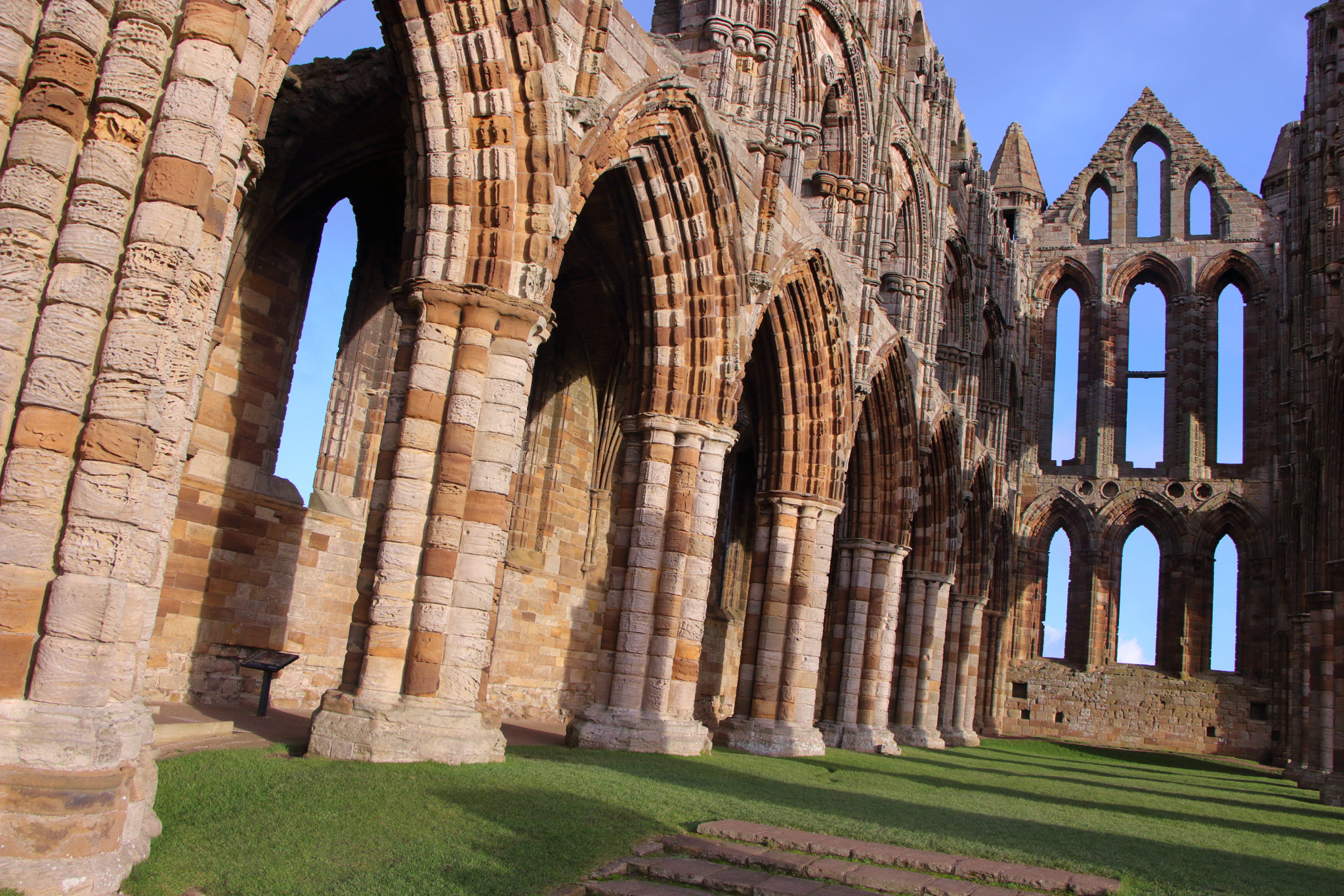 Canon EOS 100D (EOS Rebel SL1 / EOS Kiss X7) sample photo. Whitby abbey photography