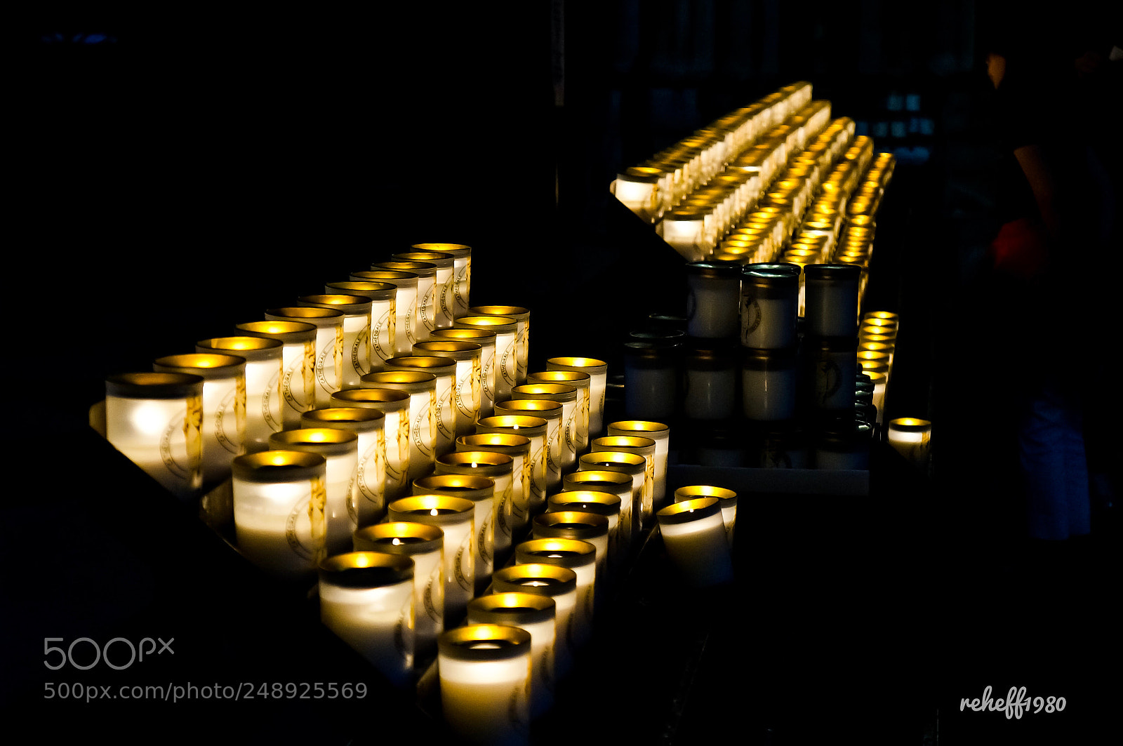 Sony Alpha NEX-5R sample photo. Candles, notre-dame de paris photography