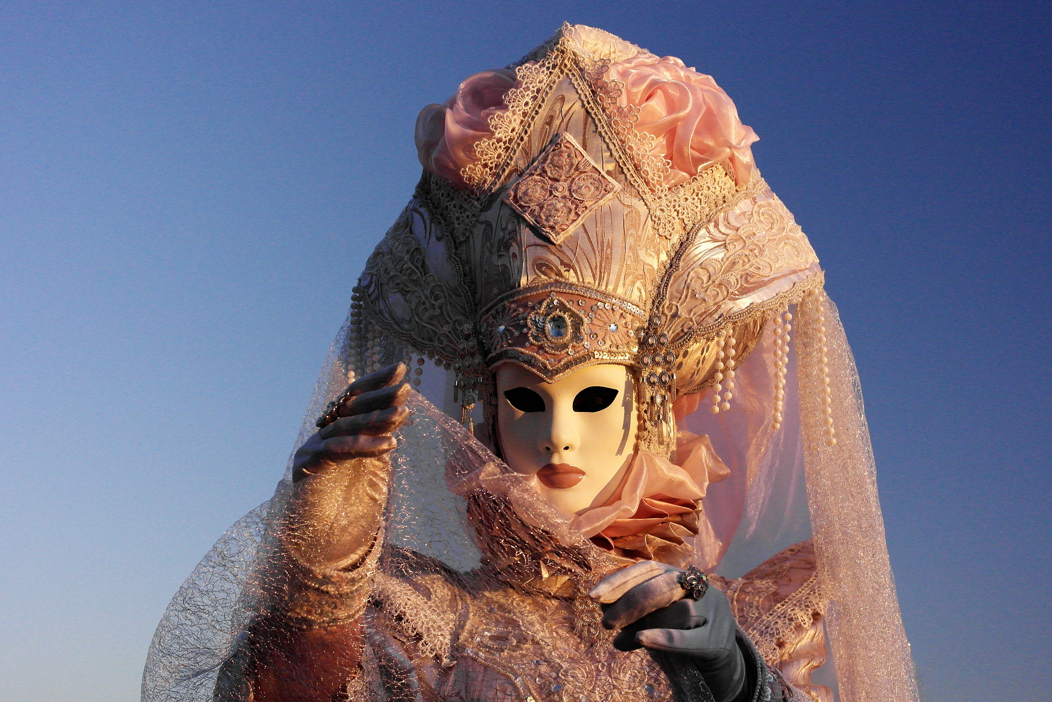 Samsung NX1100 sample photo. Carnevale di venezia 2018 photography