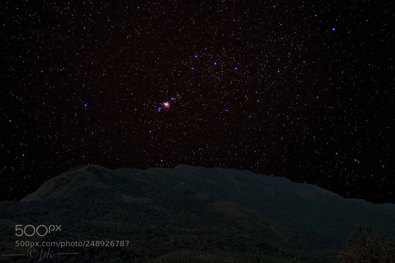 Nikon D7200 sample photo. Starry night photography