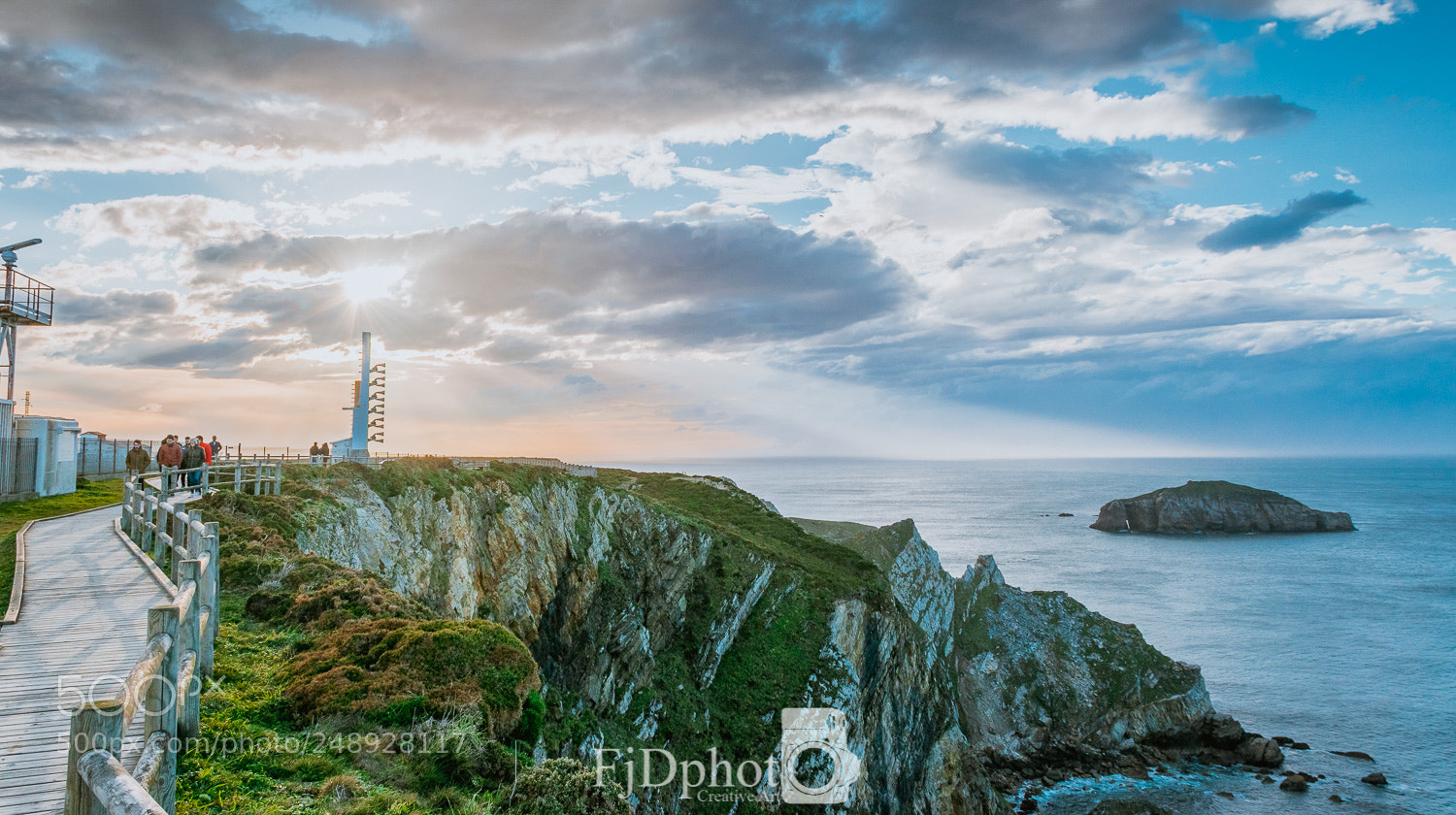 Nikon D5300 sample photo. Faro cabo peñas photography