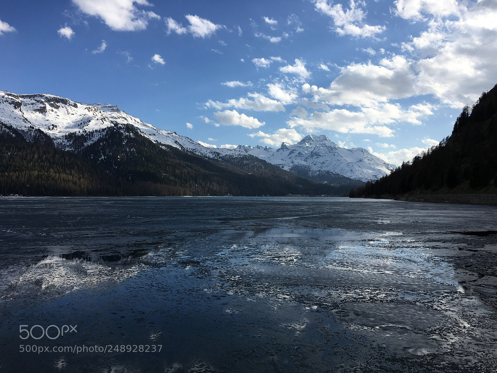 Apple iPhone 6s Plus sample photo. Winter silsersee ch photography