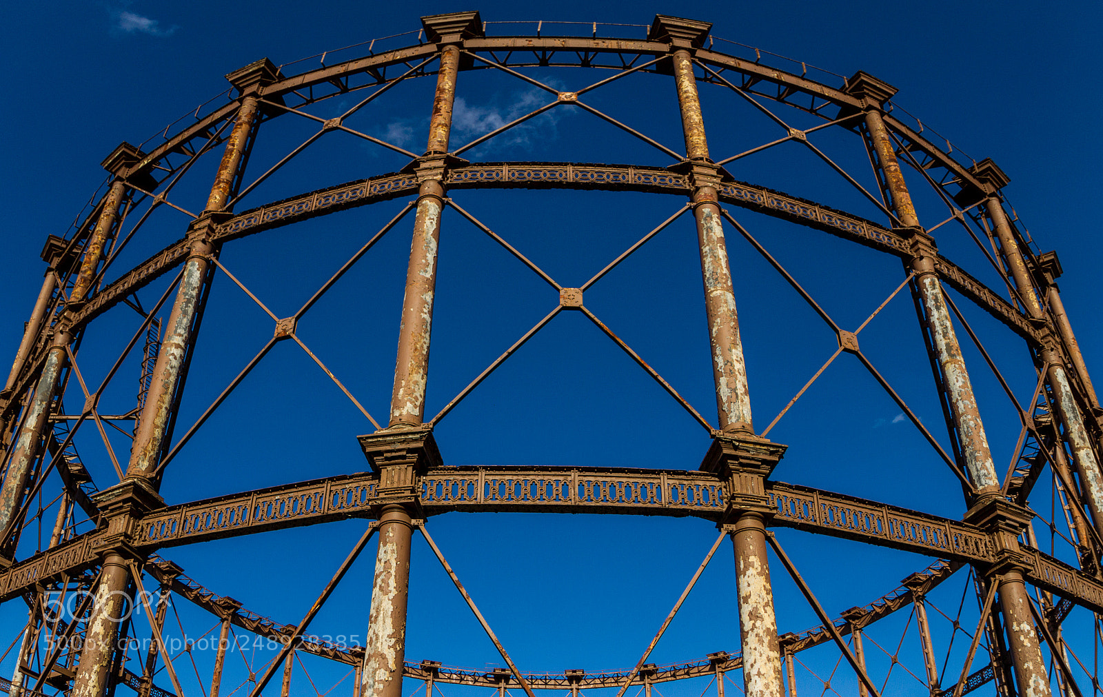 Canon EOS 7D sample photo. Gasholder photography