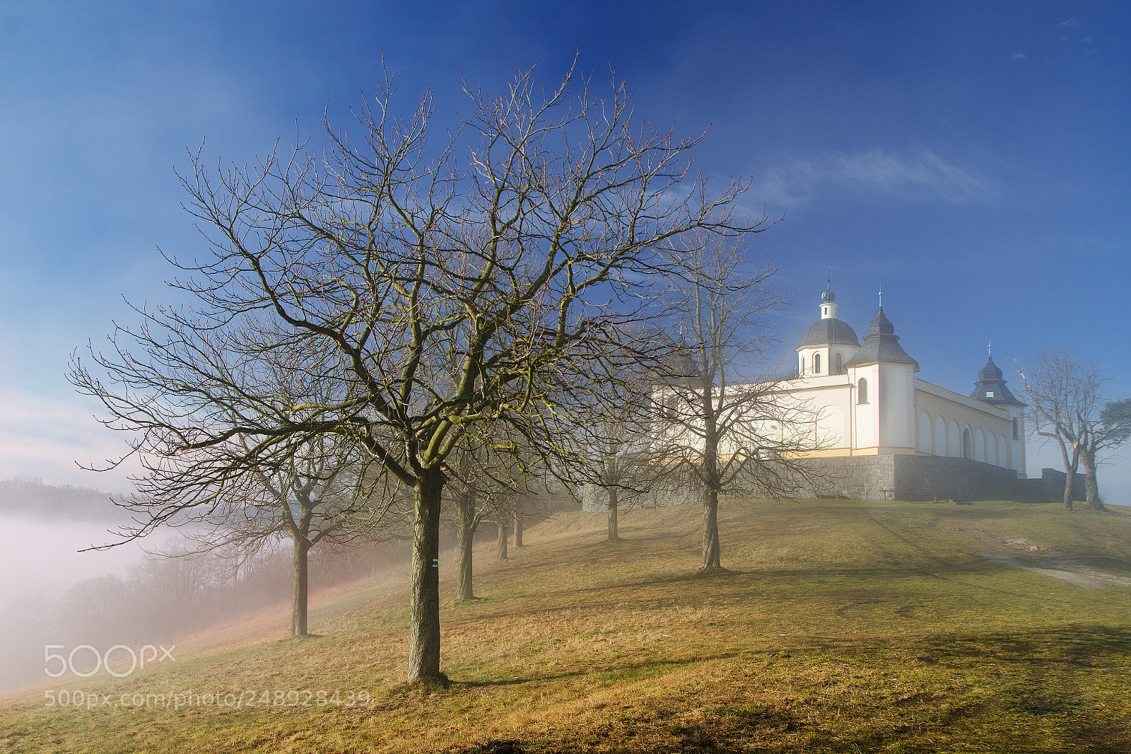 Nikon D7000 sample photo. Morning at the chapel photography