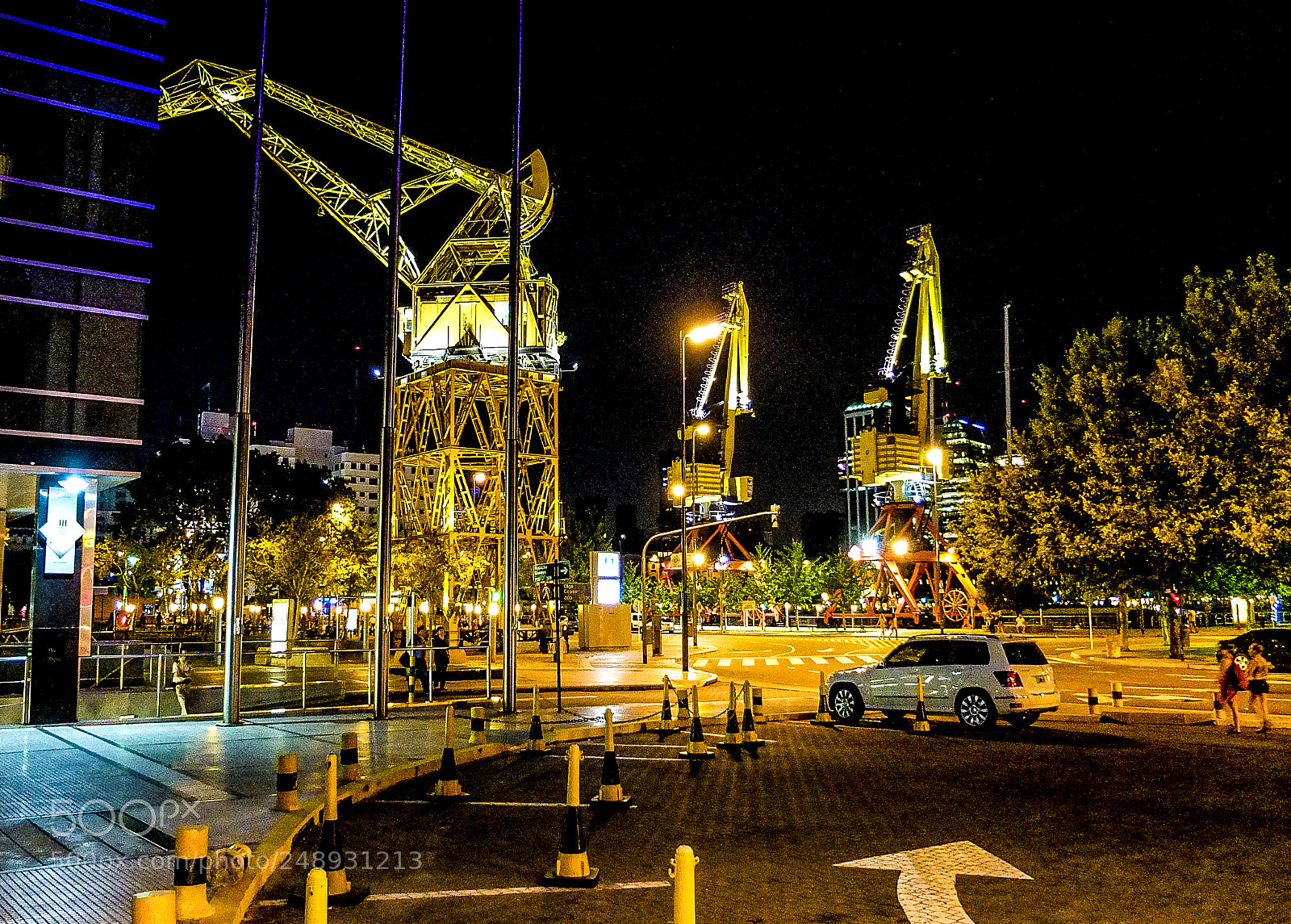 Fujifilm X10 sample photo. Three cranes photography