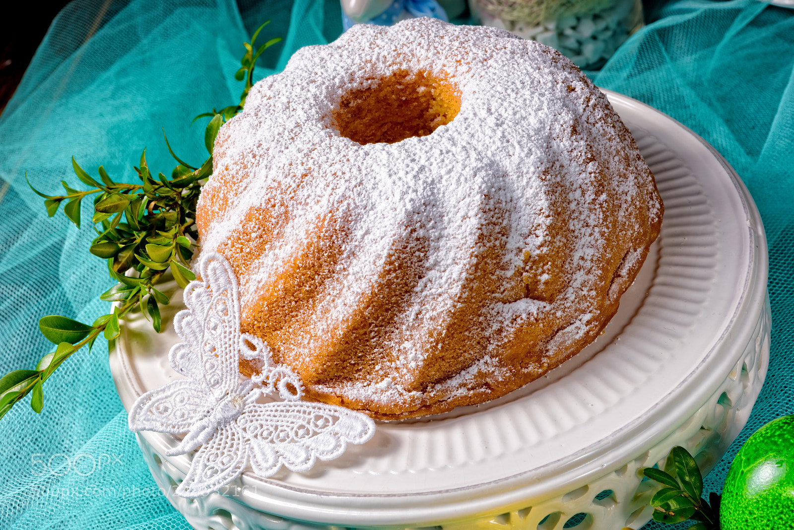 Nikon D810 sample photo. Polish easter cake photography