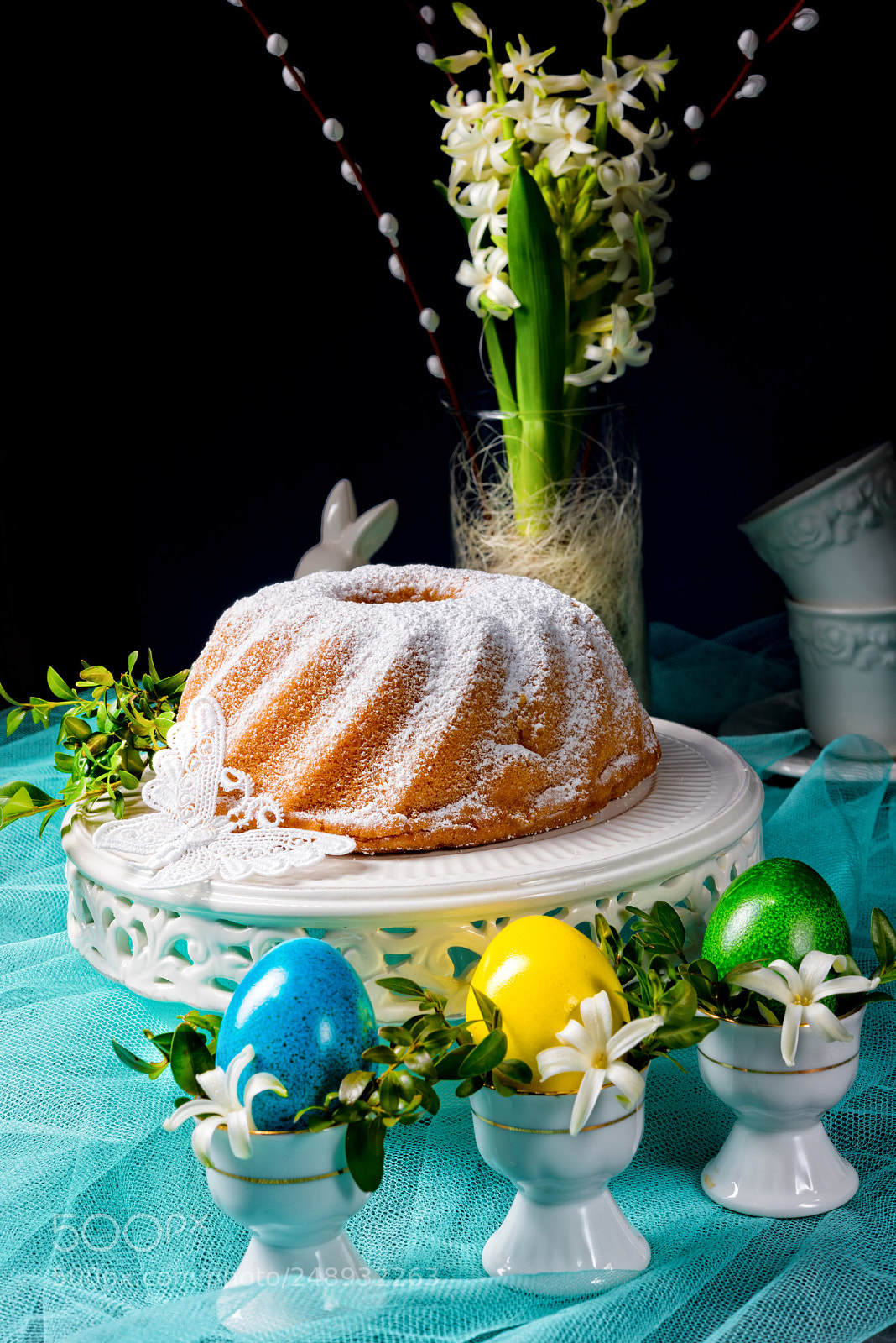 Nikon D810 sample photo. Polish easter cake photography