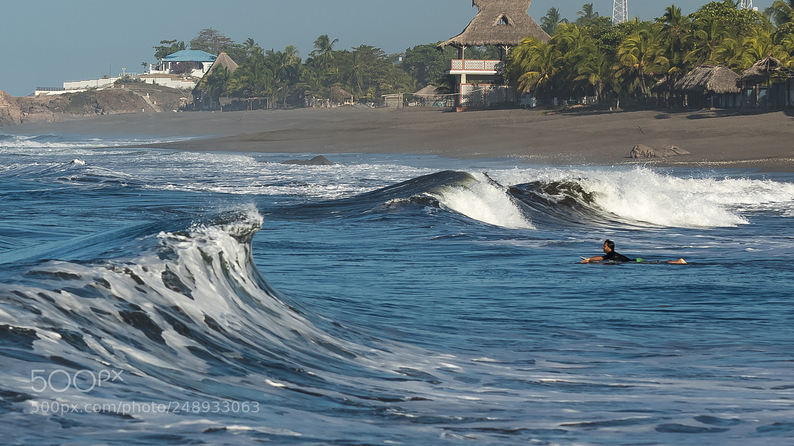 Canon EOS 7D Mark II sample photo. Lone surfer photography