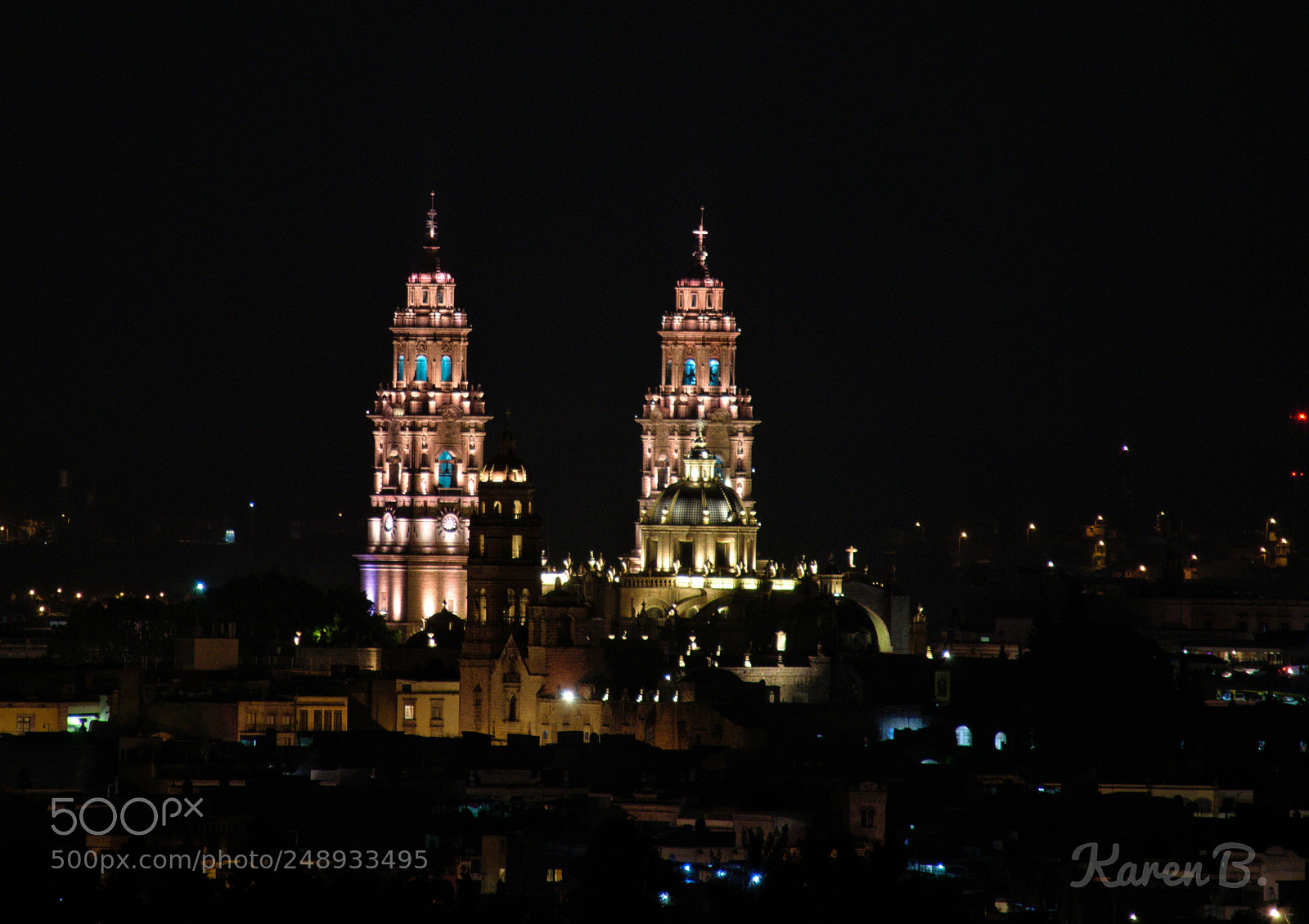 Nikon D5300 sample photo. Morelia's cathedral photography