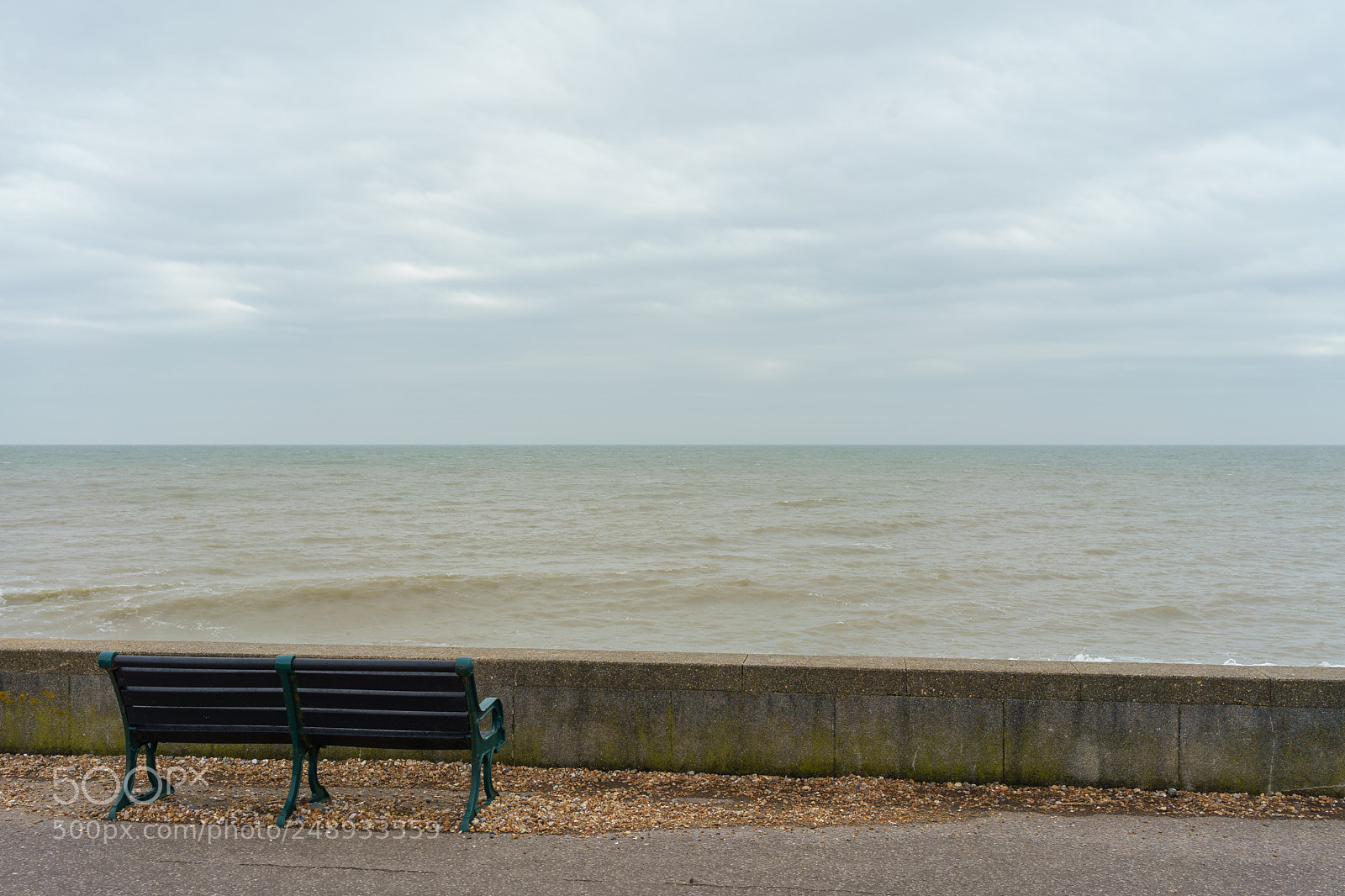 Sony a7 II sample photo. Empty bench by the photography