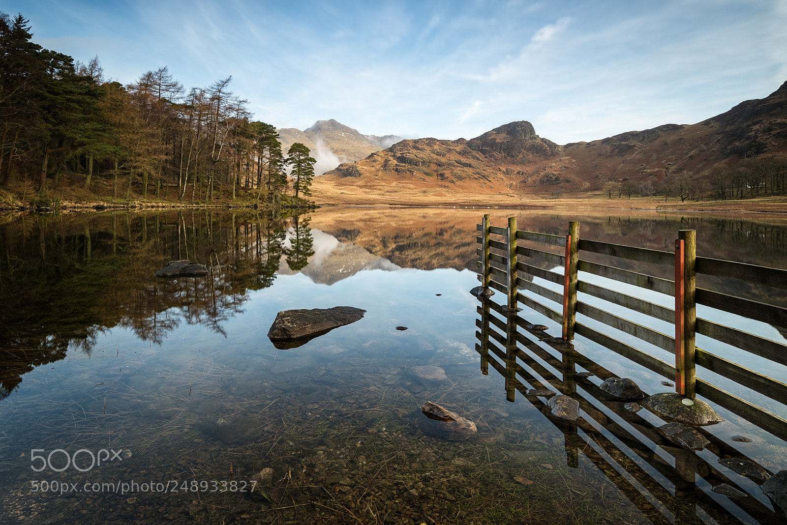 Nikon D810 sample photo. Transparency at blea tarn photography