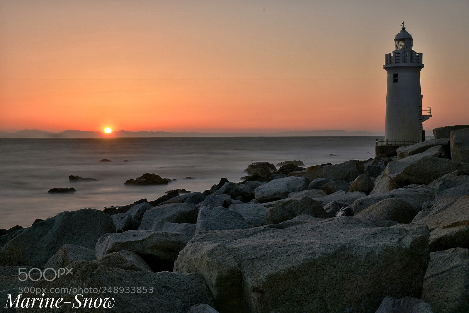 Nikon D7200 sample photo. Lighthouse in sunset photography