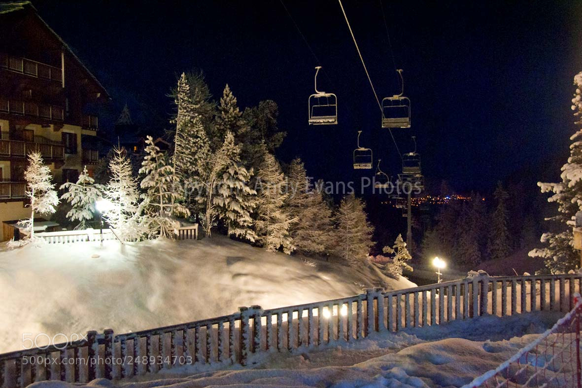 Nikon D3000 sample photo. Arc 1950, les arcs photography