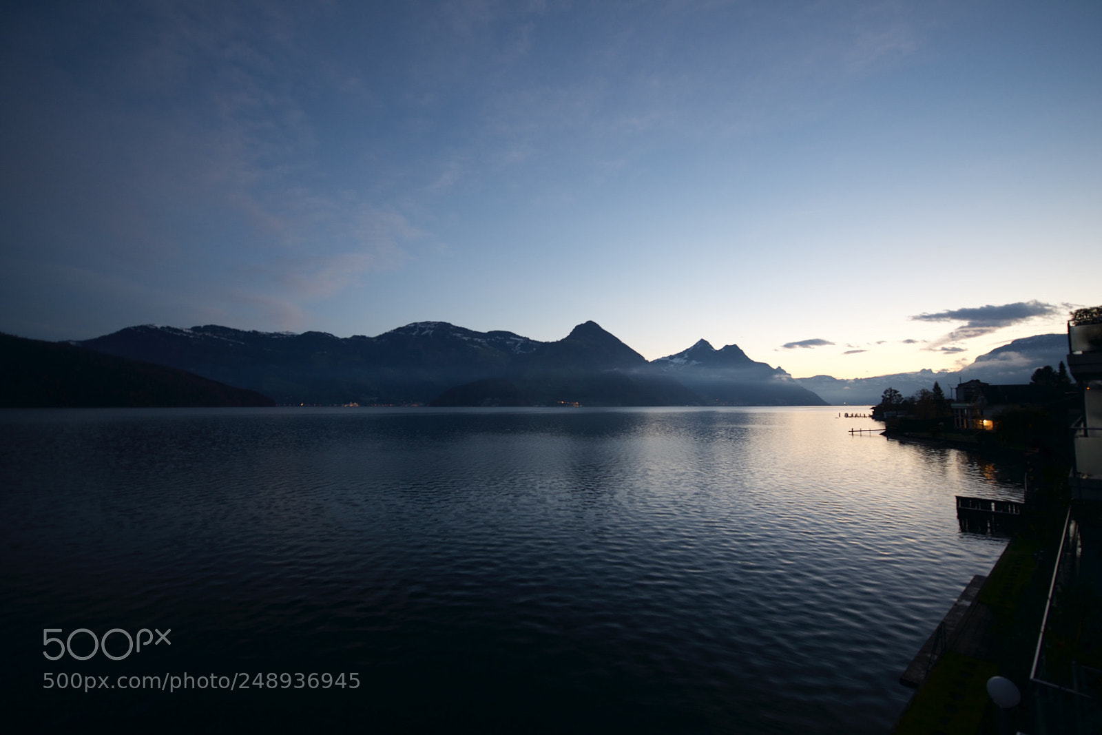 Nikon D800 sample photo. Sunrise lake lucerne photography