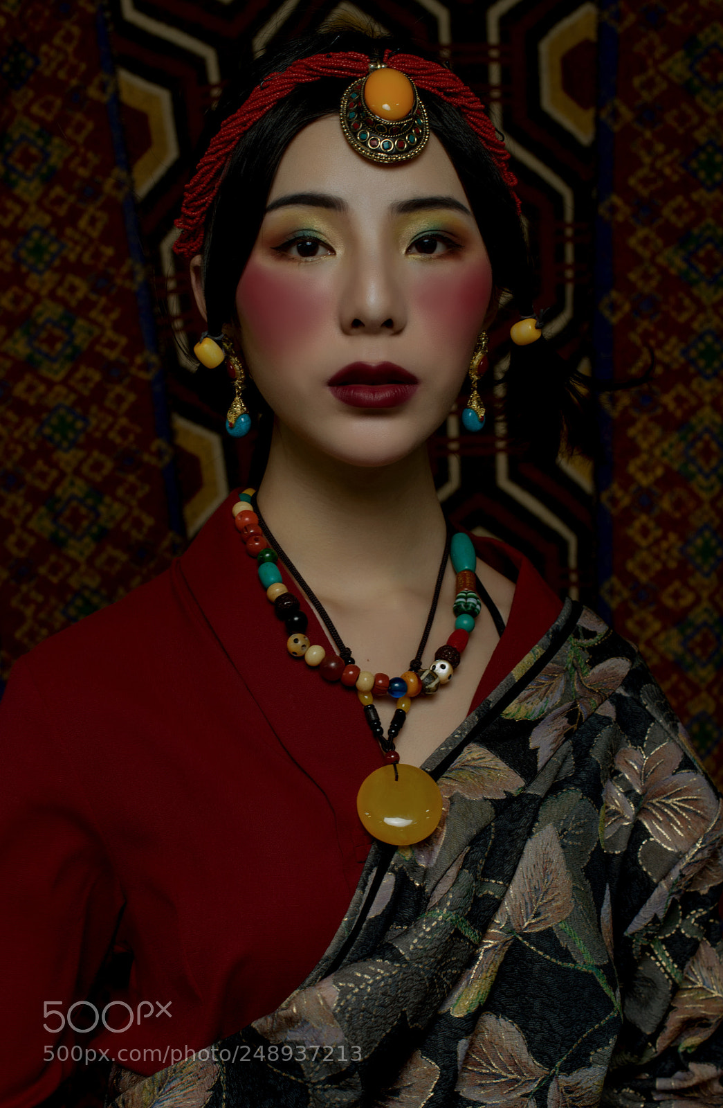 Nikon D610 sample photo. Tibetan princess photography