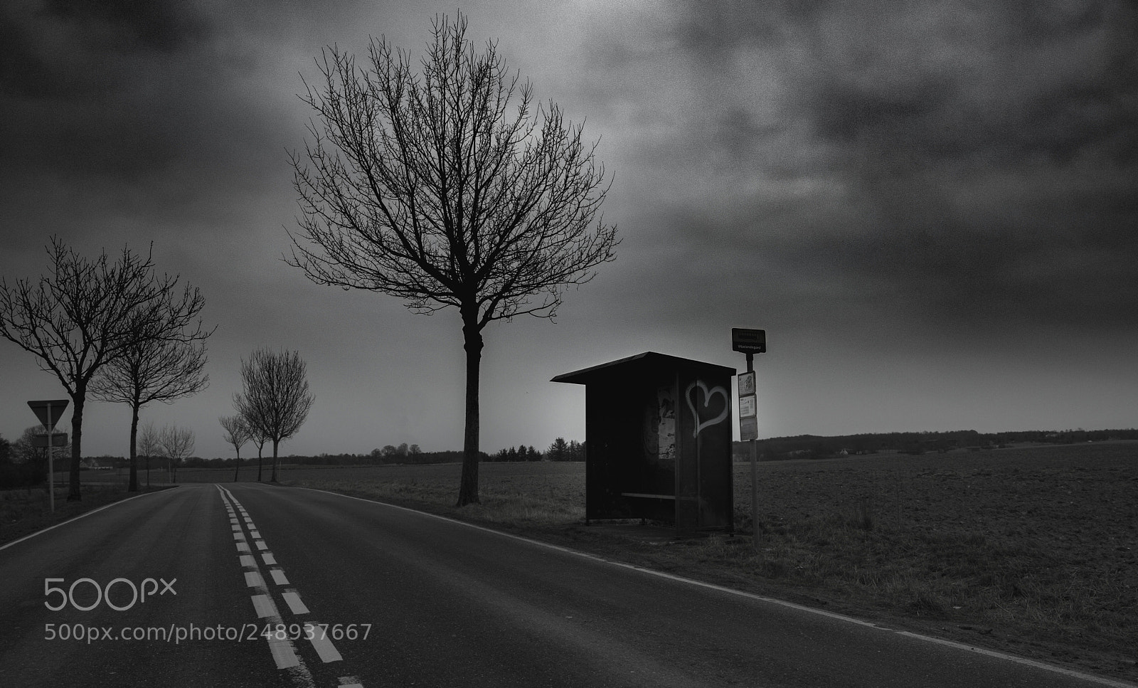 Canon EOS 6D Mark II sample photo. The bus stop photography