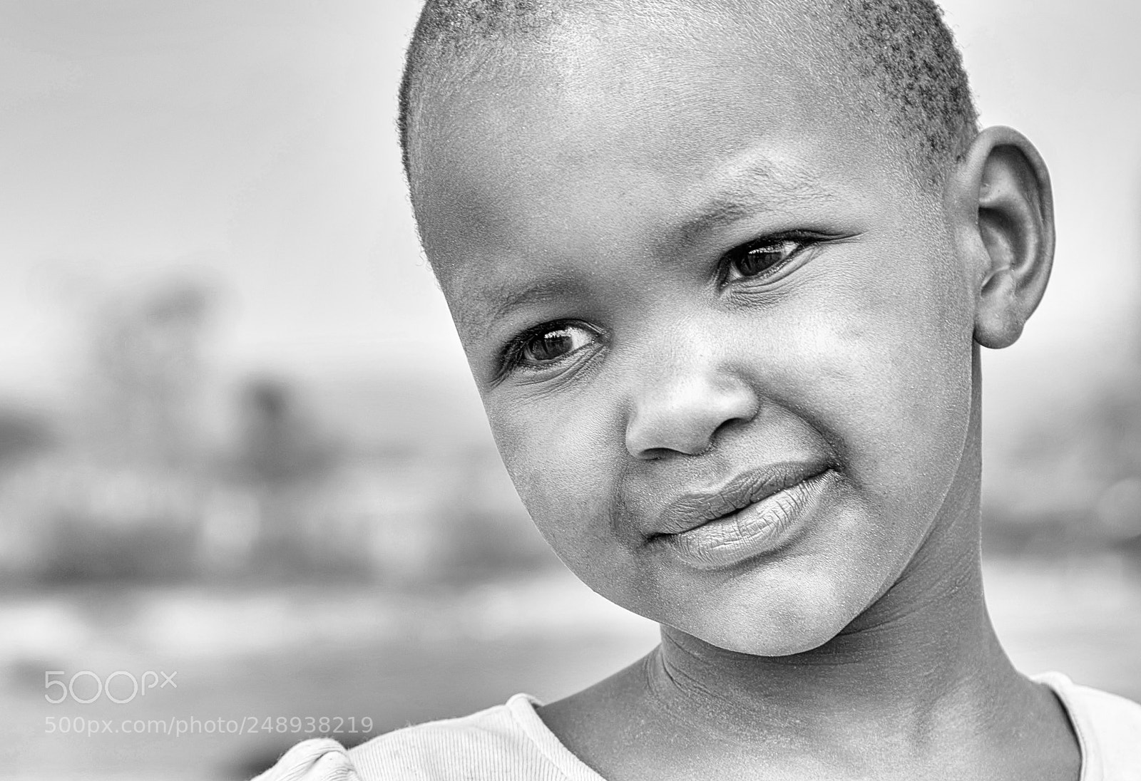 Nikon D810 sample photo. Beautiful masai girl photography