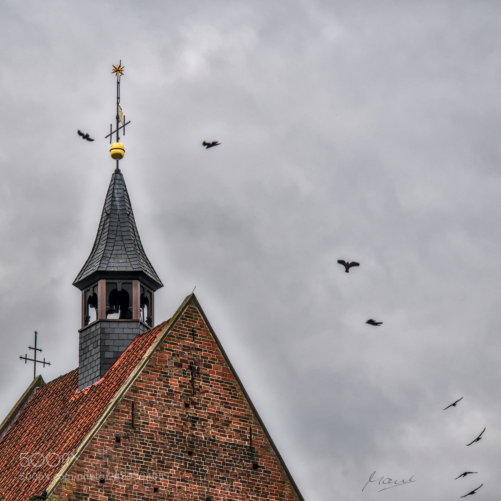 Nikon D90 sample photo. The church bell and photography