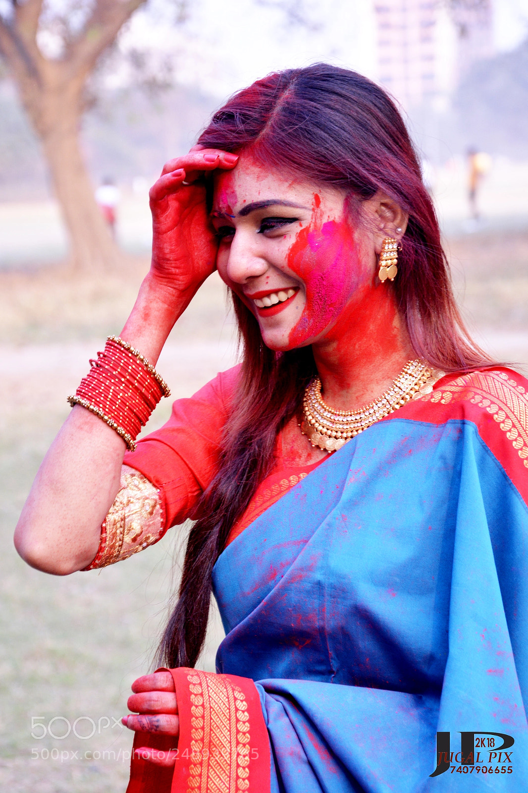 Nikon D5200 sample photo. Holi photography