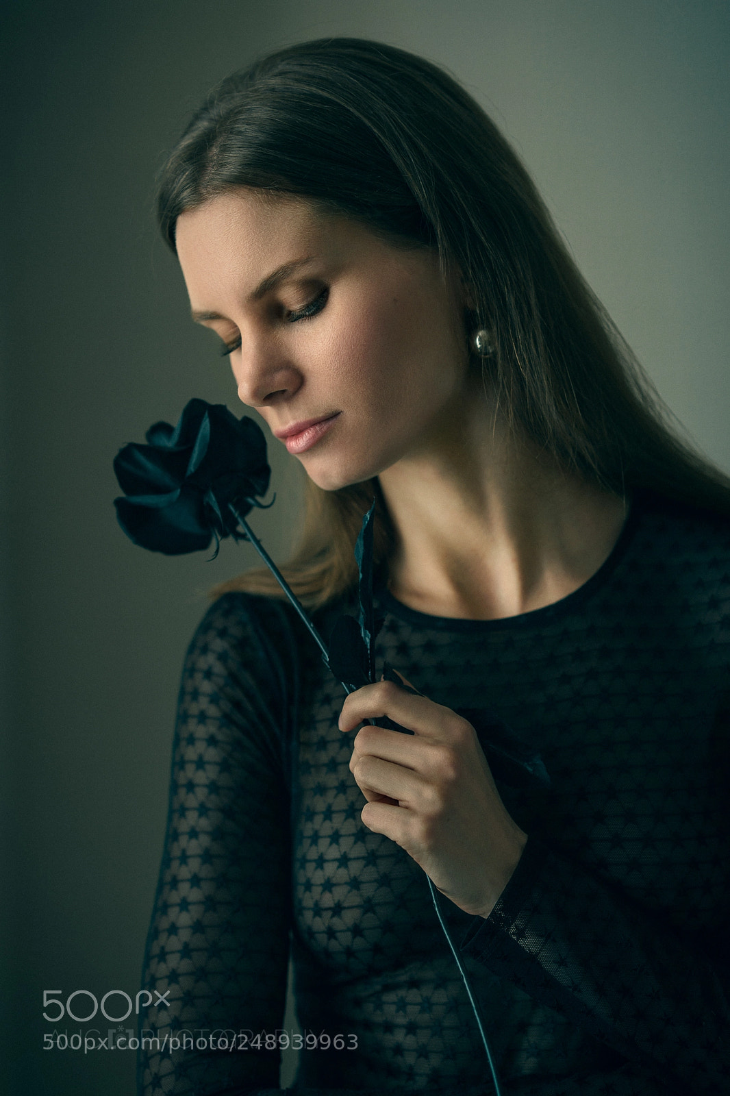 Sony a9 sample photo. Black rose photography