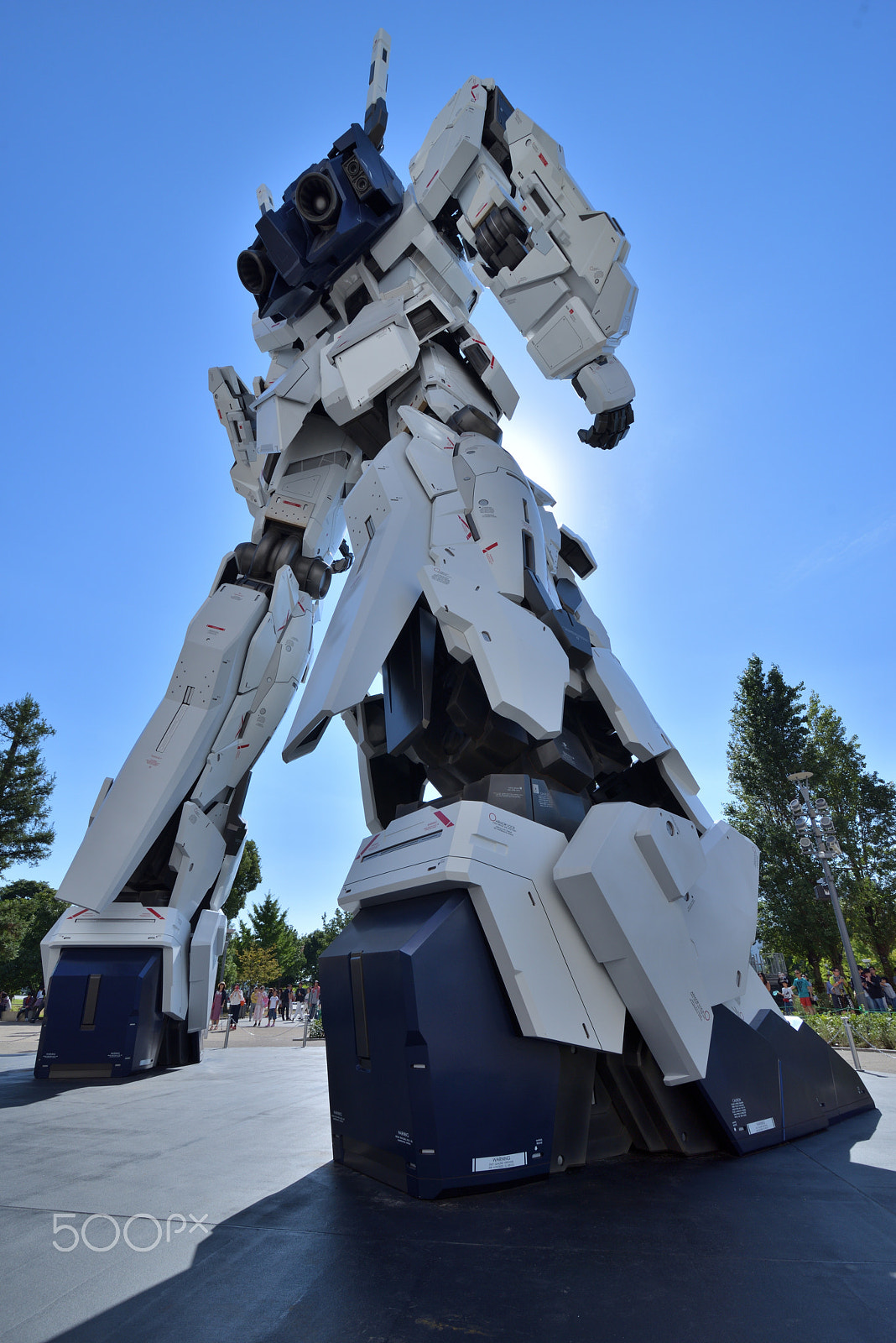 Nikon D800 sample photo. Gundam unicorn photography