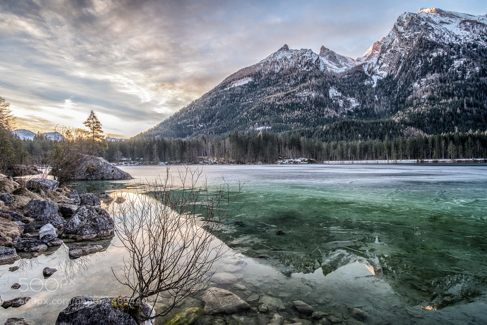 Fujifilm X-T1 sample photo. Hintersee fuji edition morning photography