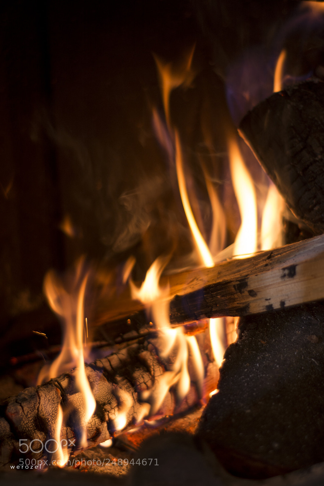 Nikon D7100 sample photo. Fireplace photography