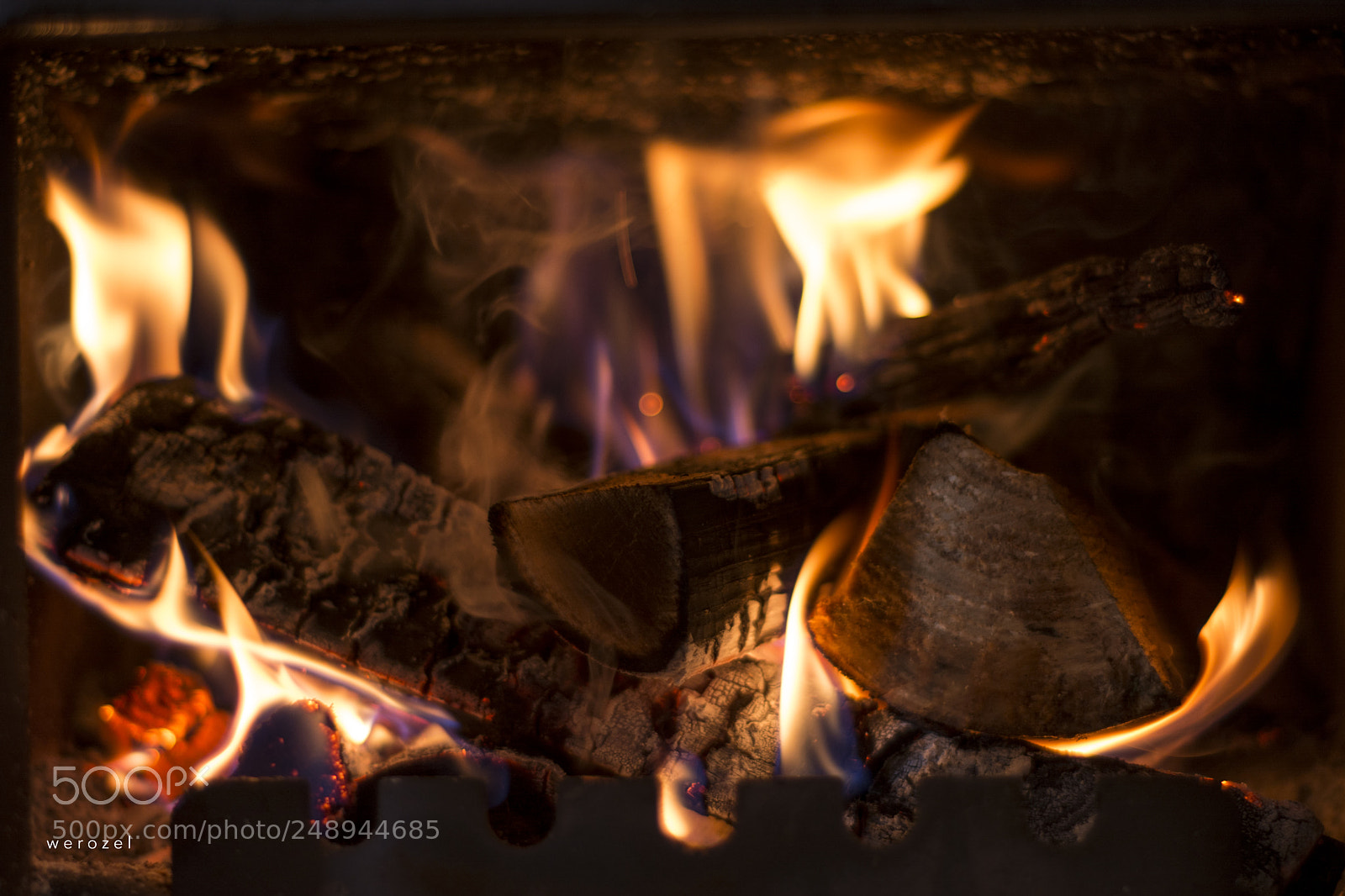 Nikon D7100 sample photo. Fireplace photography