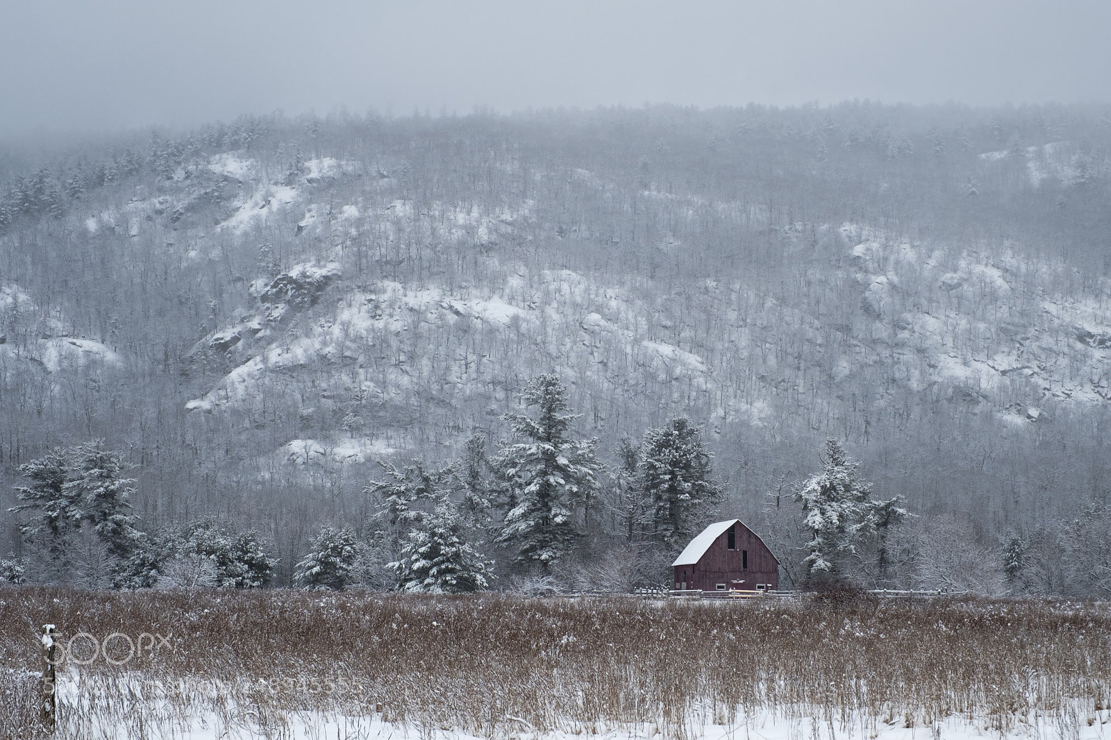 Fujifilm X-T2 sample photo. Red barn photography
