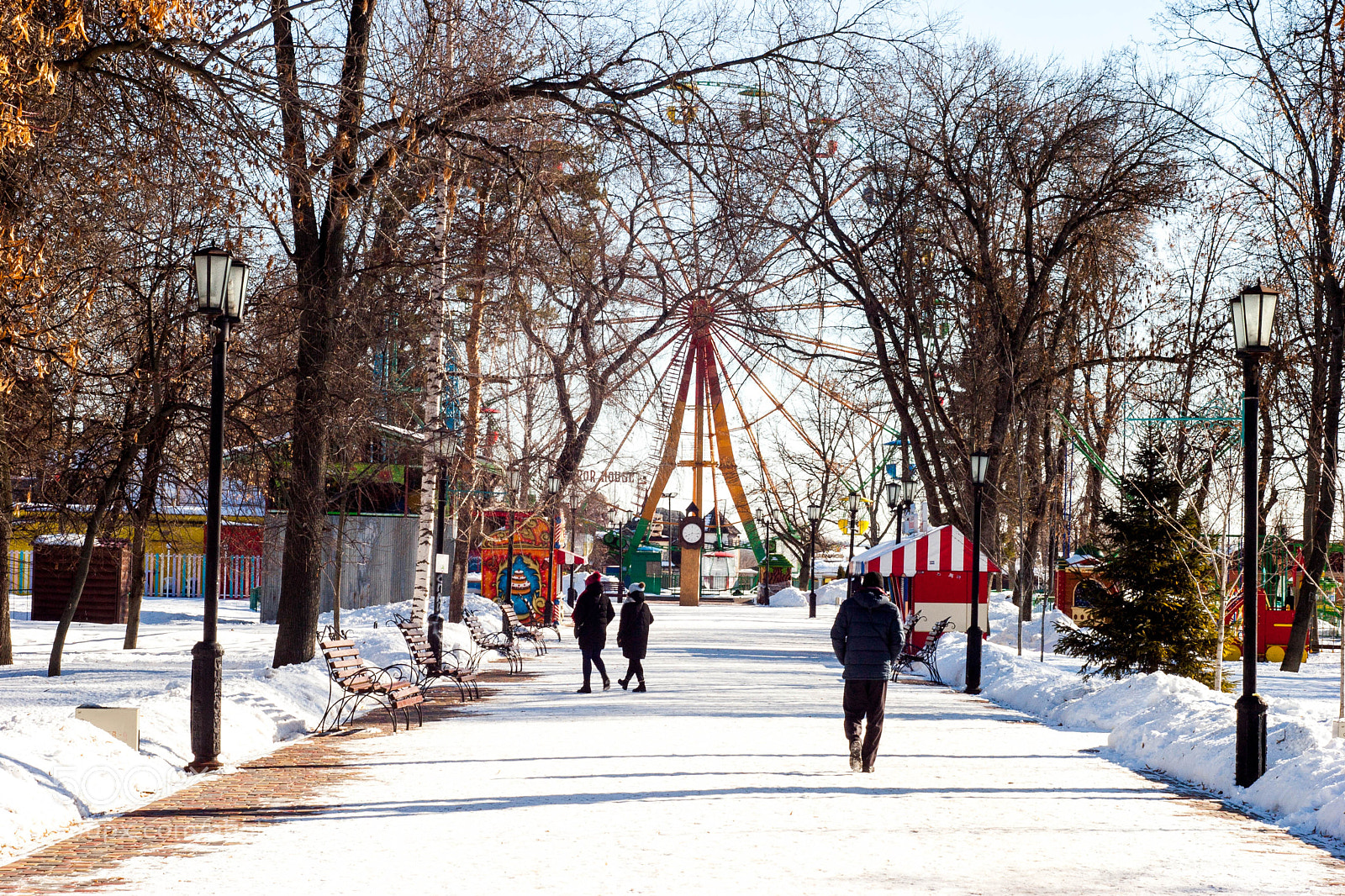 Canon EOS 20D sample photo. Парк культуры photography