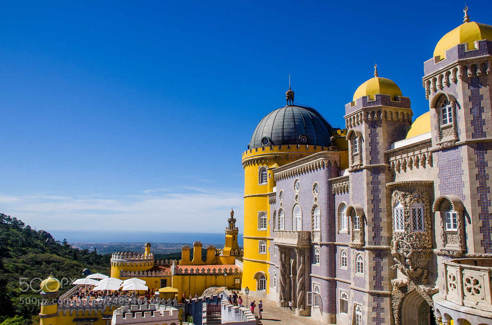 Nikon D7000 sample photo. Pena palace photography