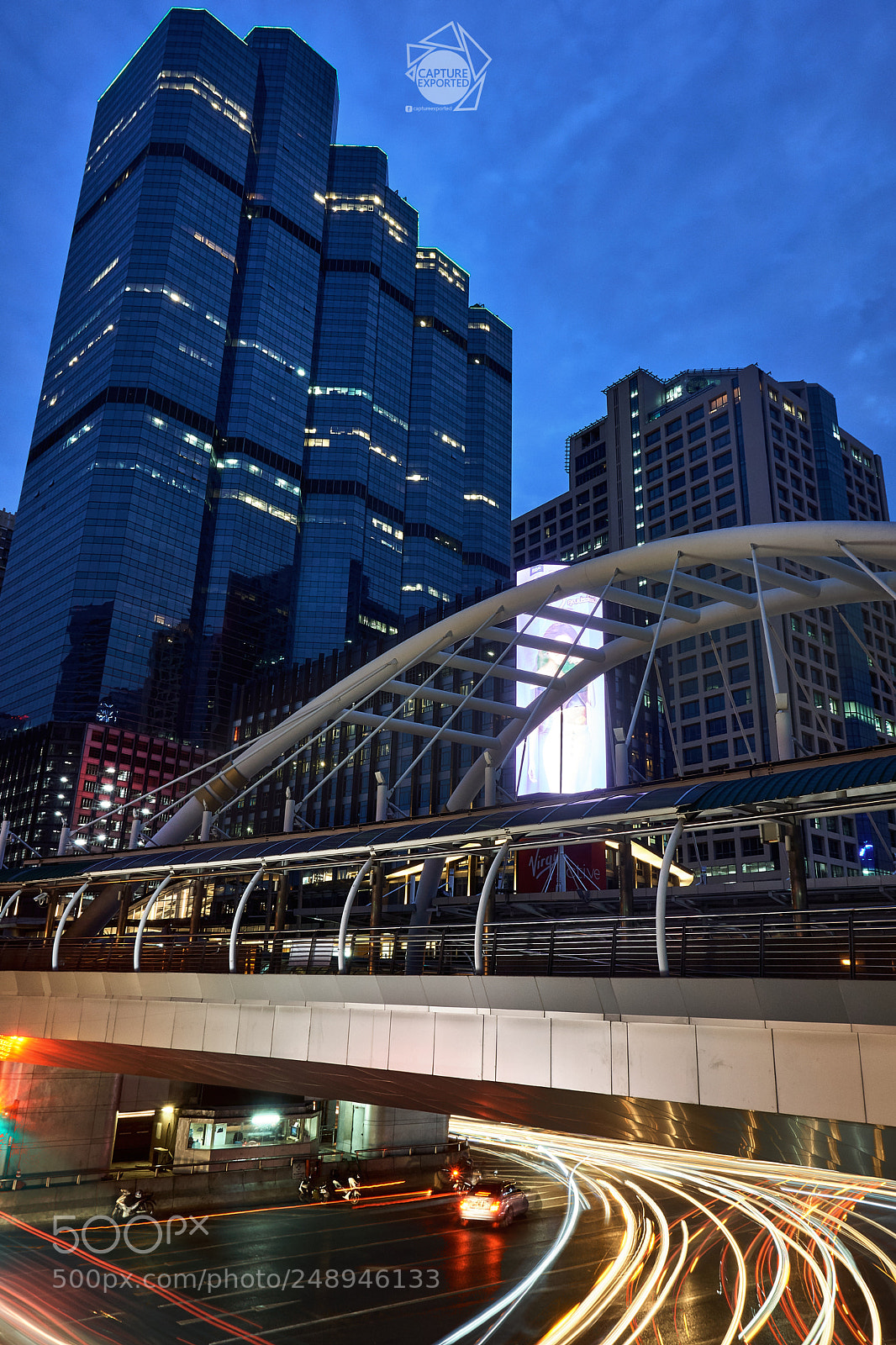 Sony a6300 sample photo. Sathorn speedlight photography